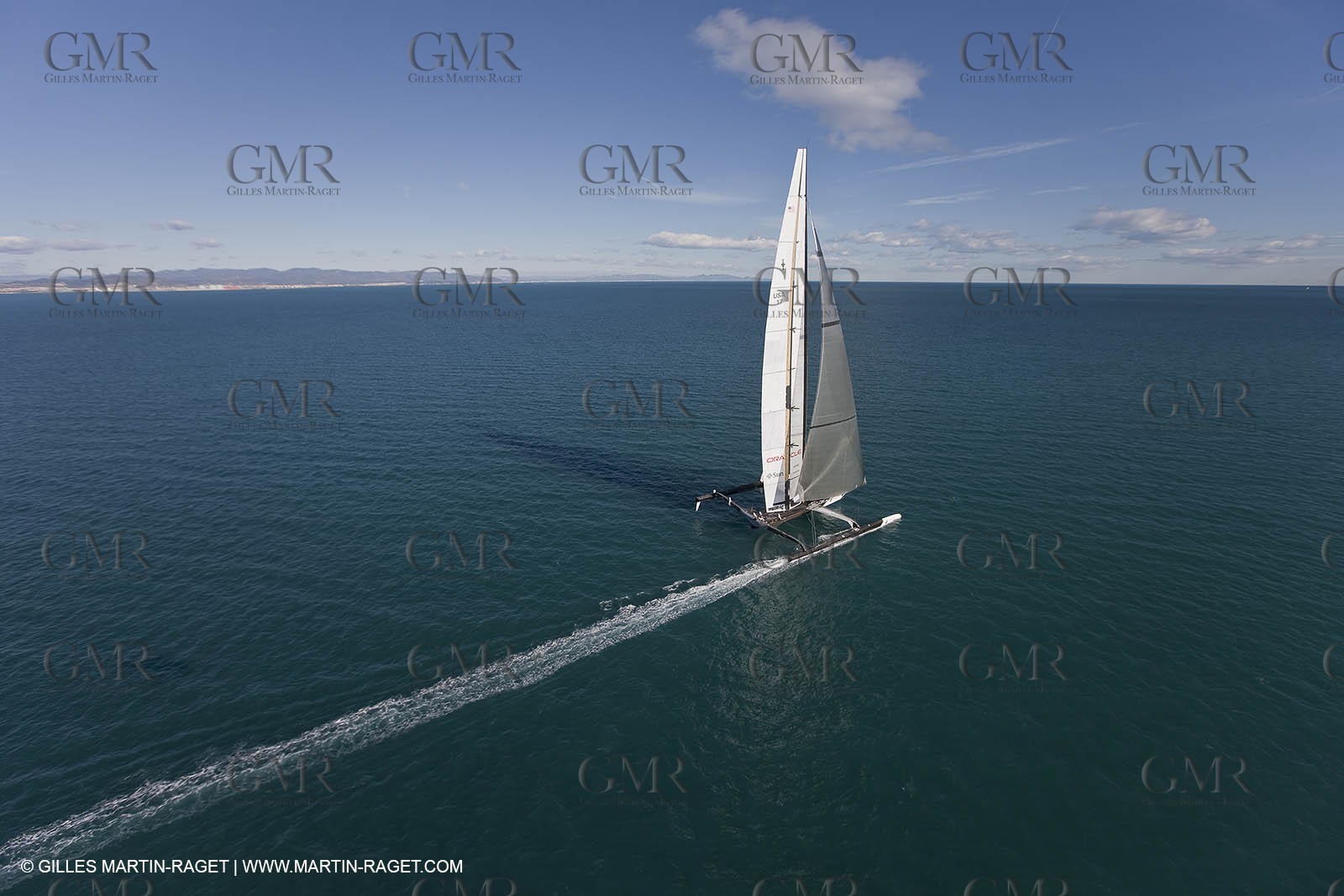 27 01 2010 - Valencia (ESP) - 33rd America's Cup - BMW ORACLE Racing - Sailing team