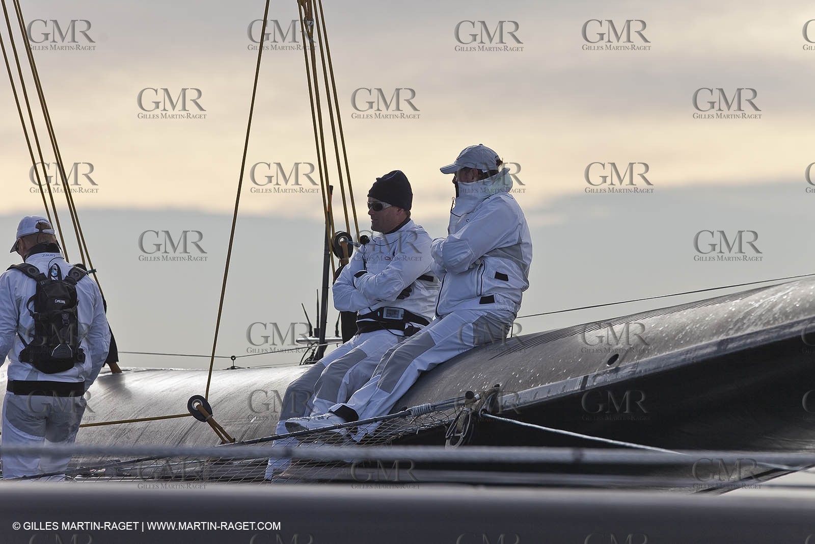 04 02 2010 - Valencia (ESP) - 33rd America's Cup - BMW ORACLE Racing - Training in Valencia - Last day before the Match