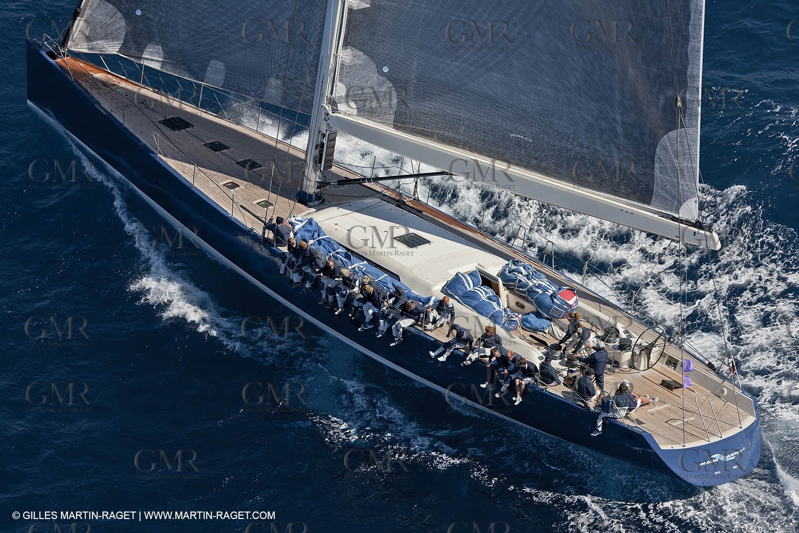 27 09 2010 - Saint Tropez (FRA,83) - the Wally Yachts racing