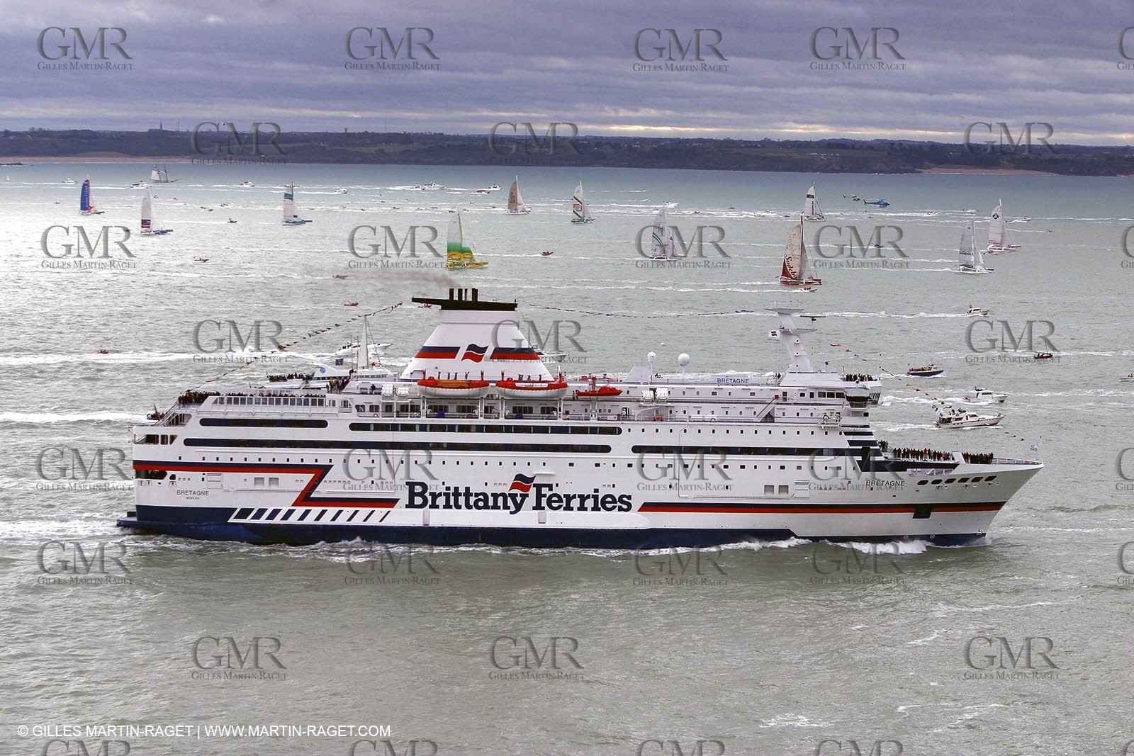 Route du Rhum 2002 - Saint Malo - ORMA 60' Trimarans Start