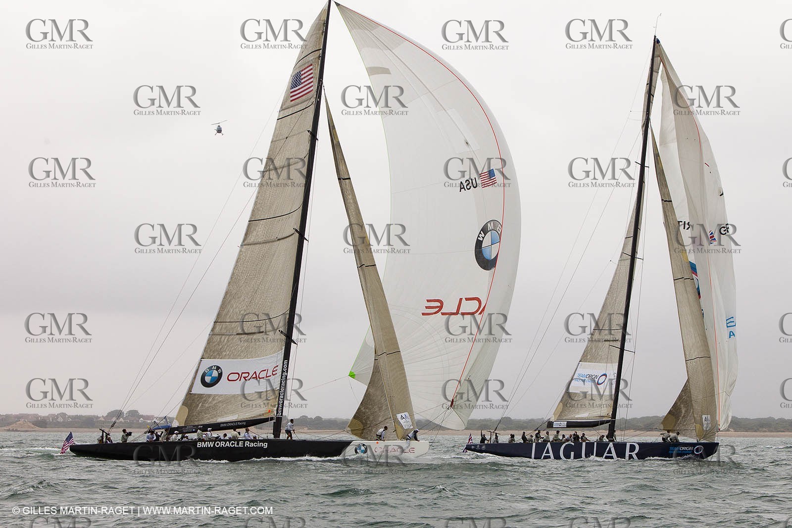 06 08 2010 - Cowes (UK, IOW) - The 1851 Cup -  BMW ORACLE Racing - Day 4.