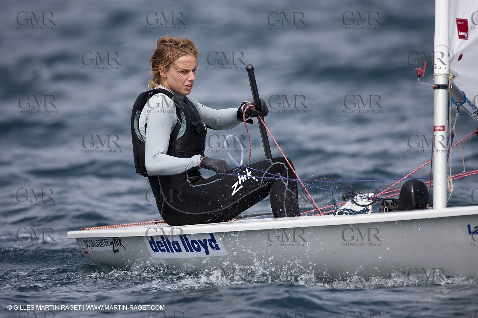 20 04 2010 - Hyères (FRA,83) - SOF 2010 - ZHIK Team - Laser femmes - Marit Bouwmeester