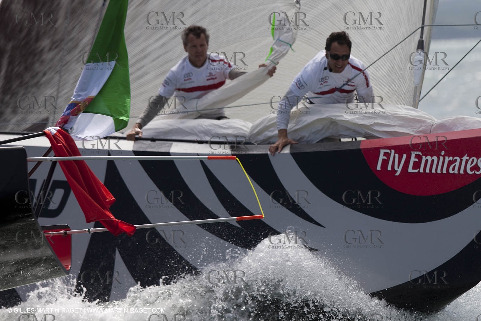08 02 2009 - Auckland (NZL) -  Louis Vuitton Pacific Series -  Racing Day 8 - Round Robin 2