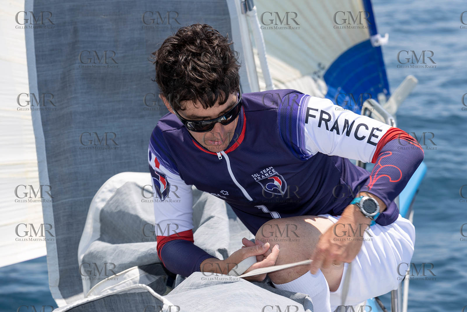 07 06 2021, Marseille (FRA,13), SSL Team France, Entraînement à bord de Tonerre de Glenn