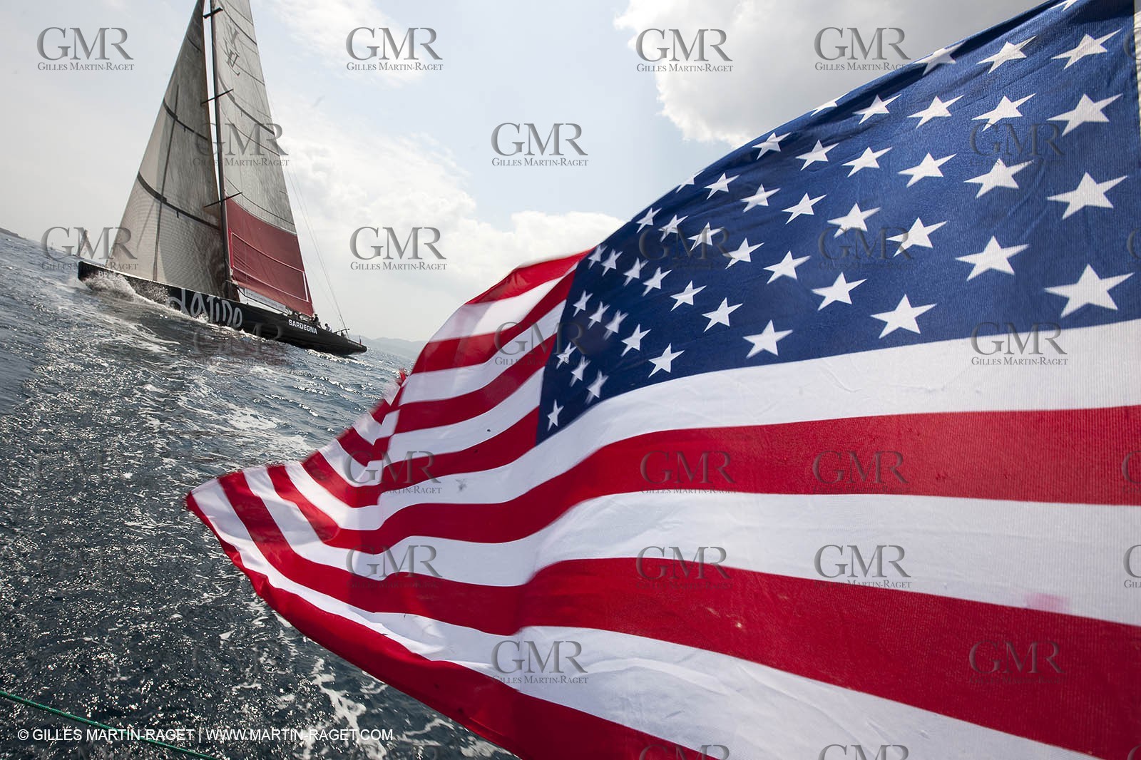 19 05 2010 - La Maddalena (ITA, Sardinia) Louis Vuitton Trophy - BMW ORACLE Racing - Training