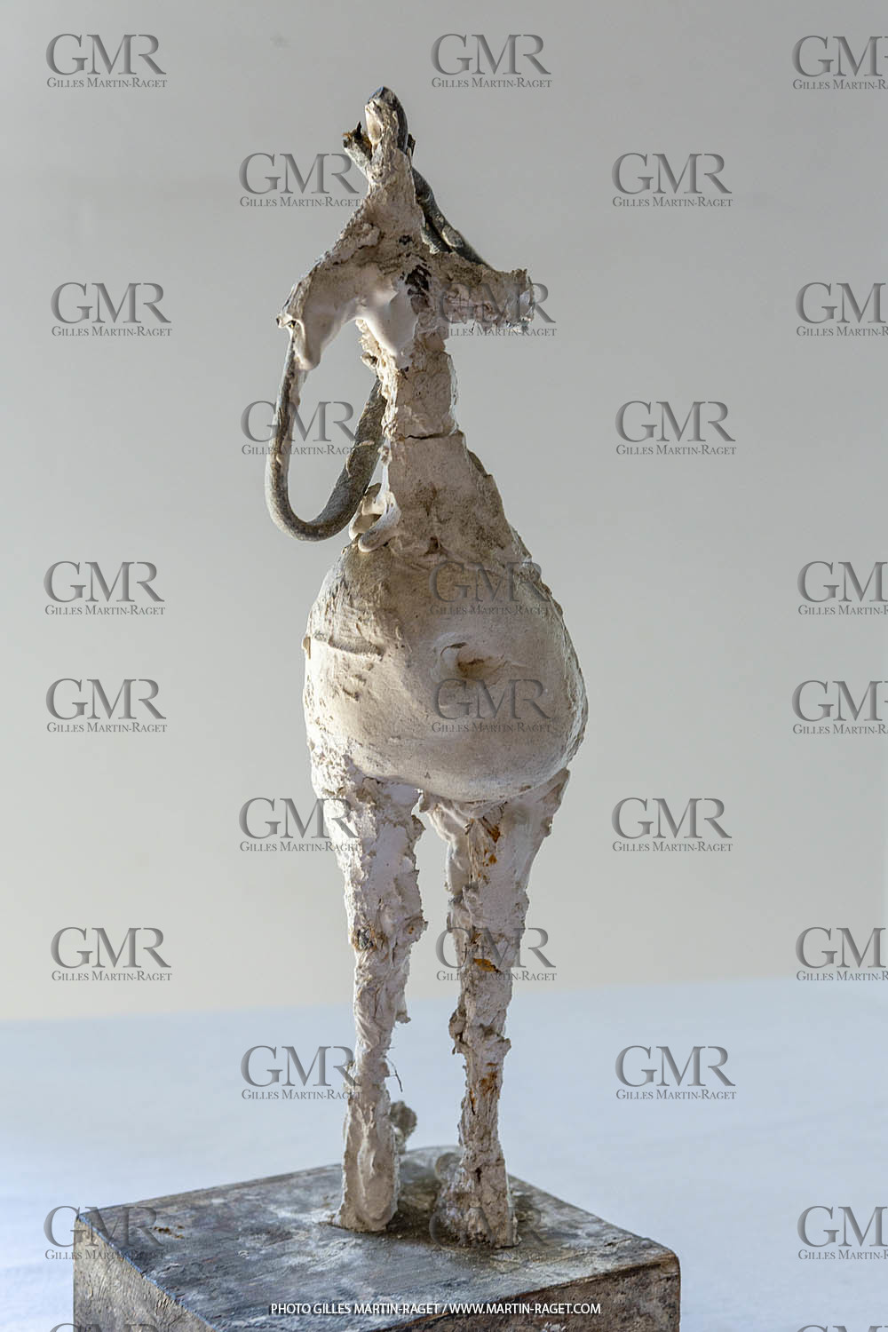 12 07 2020, St Rémy de Provence (FRA, 13) Oeuvre Germaine Richier, Nu VIII