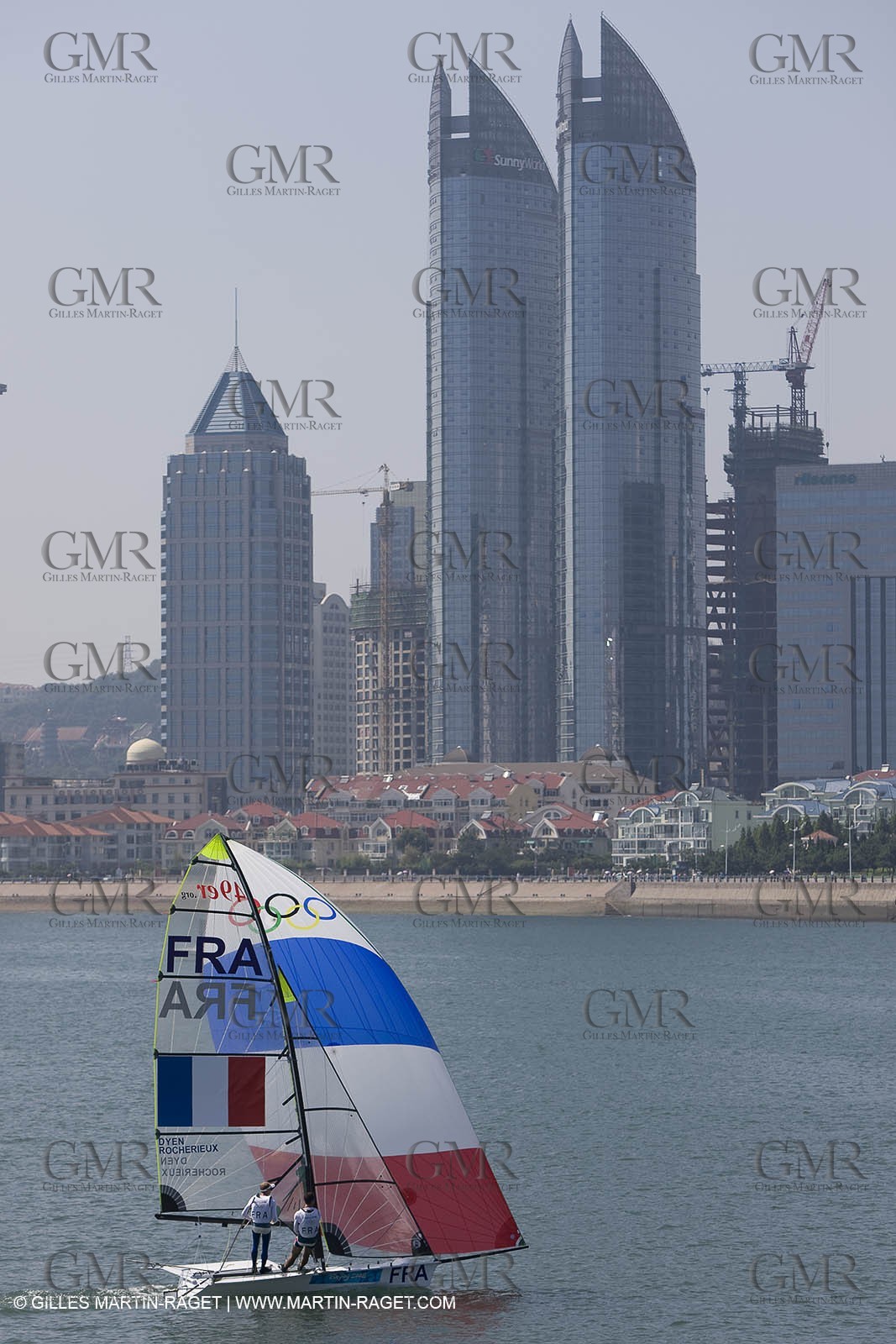 07 08 2008 - Qingdao (CHN) - Olympic games - The olympic Marina