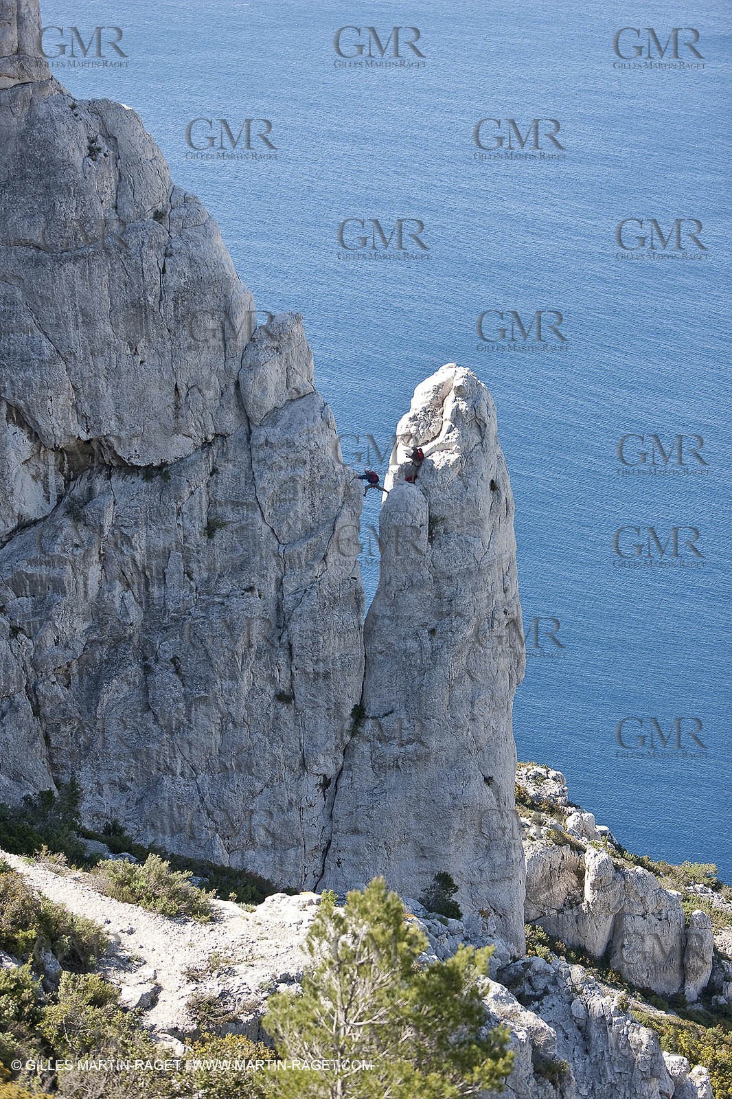 30 04 2009 - Marseille (FRA, 13) - Les Calanques - La Grande Candelle - Arrête de Marseille
