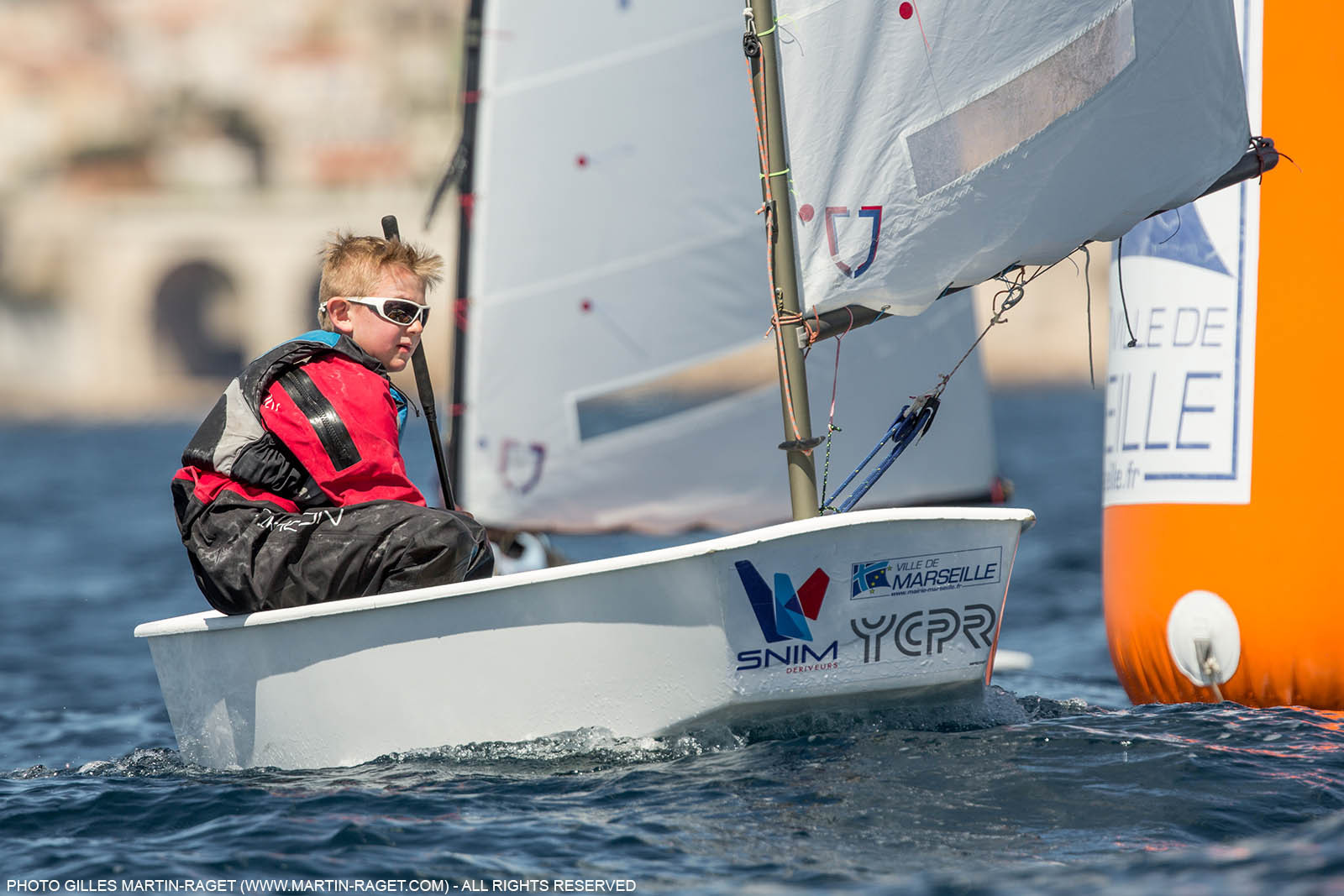 14 04 2016, Marseille (FRA,13), SNIM Dériveurs, Coupe Internationale de Printemps Optimist, Day 4
