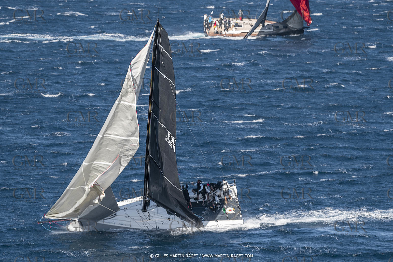 28 09 2022? Saint-Tropez,(FRA,83), Les Voiles de Saint-Tropez 2022 Régate N° 2 poup les modernes, navigation libre pour les grandes goélettes