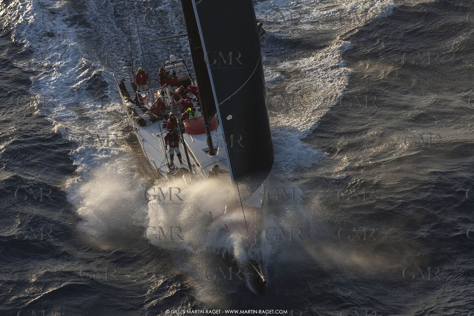 09 10 2017, Calvi (FRA,20), VOR 70 Babsy, Tentative de record autour de la Corse à la voile, skipper Franck Cammas
