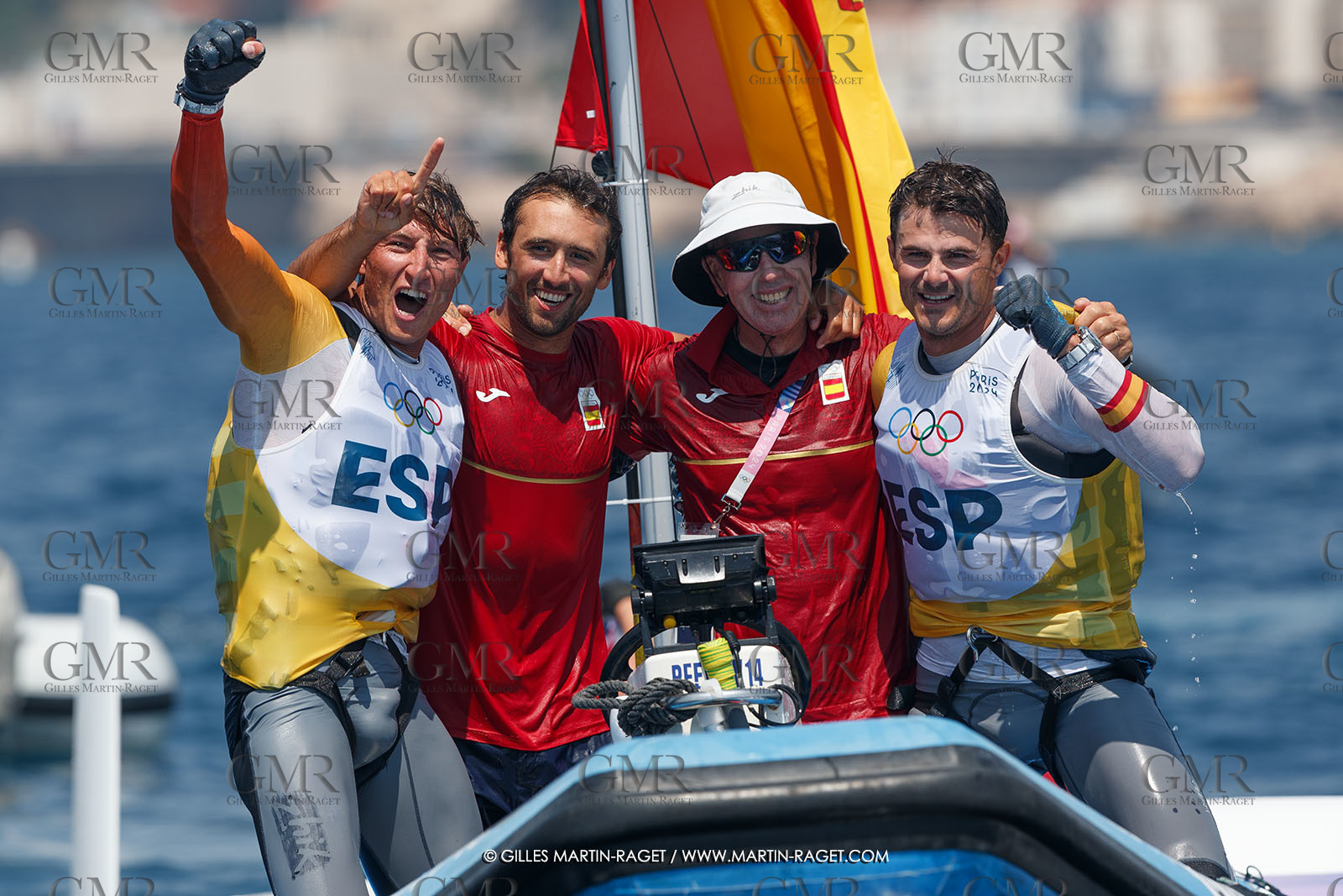 02 08 2024, Marseille (FRA), Paris 2024 Olympic Games, Sailing, Race Day 5,