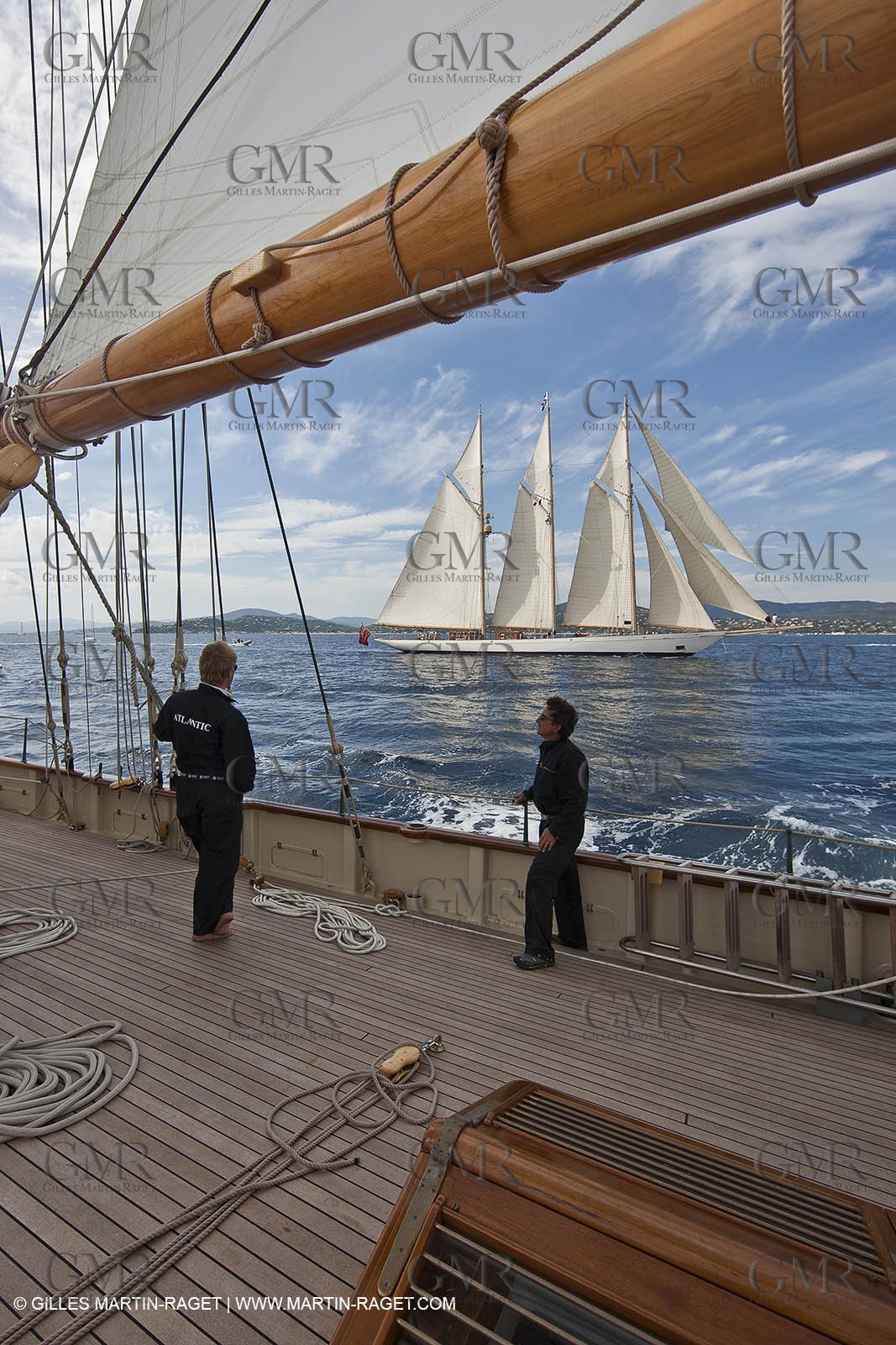 30 09 2010 - SainTropez (FRA,13) - Voiles de Saint Tropez 2010 - onboard Atlantic