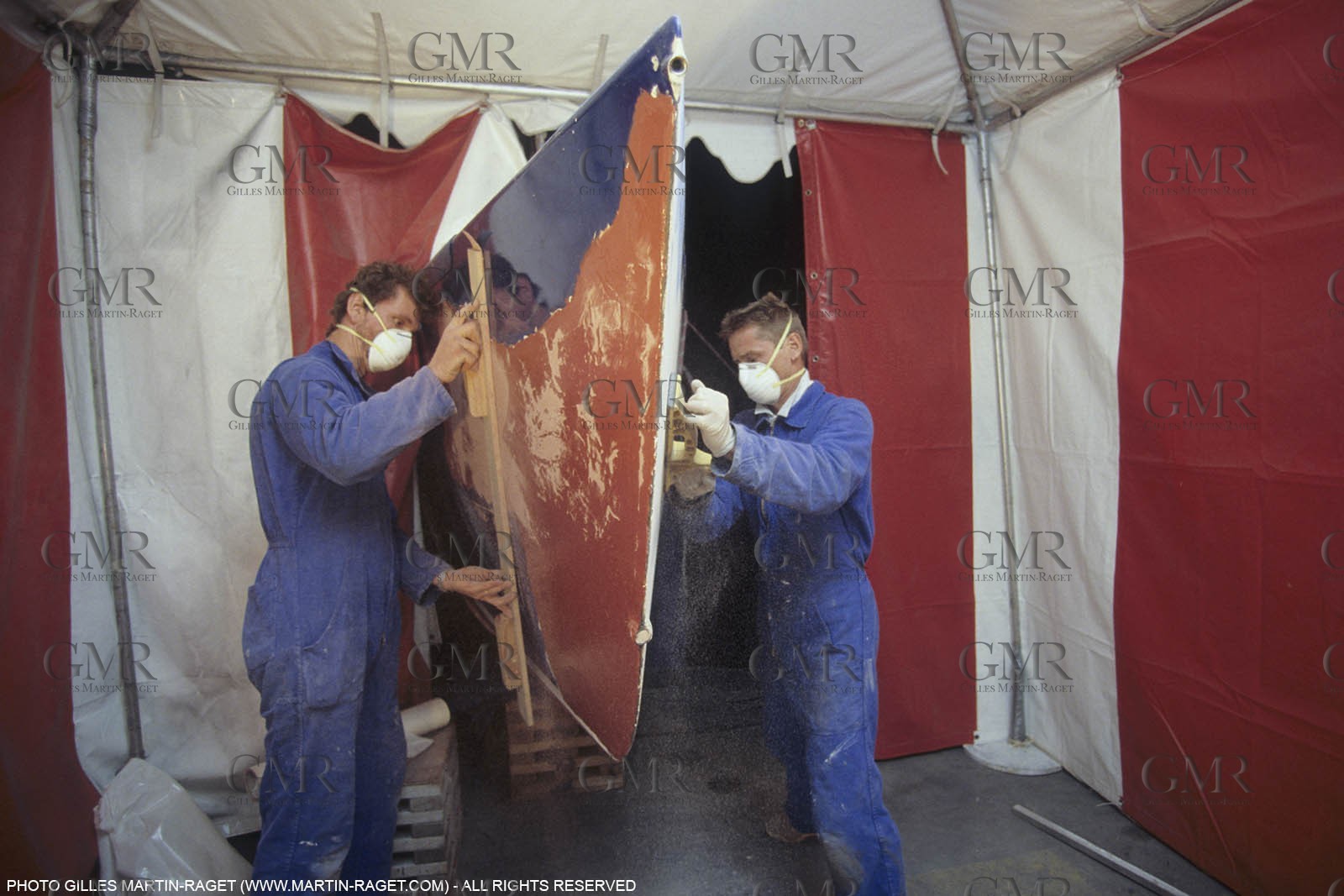 Sailing, Yacht Racing, America's Cup XXVIII, San Diego (USA,CA), 1992, Le Défi Français