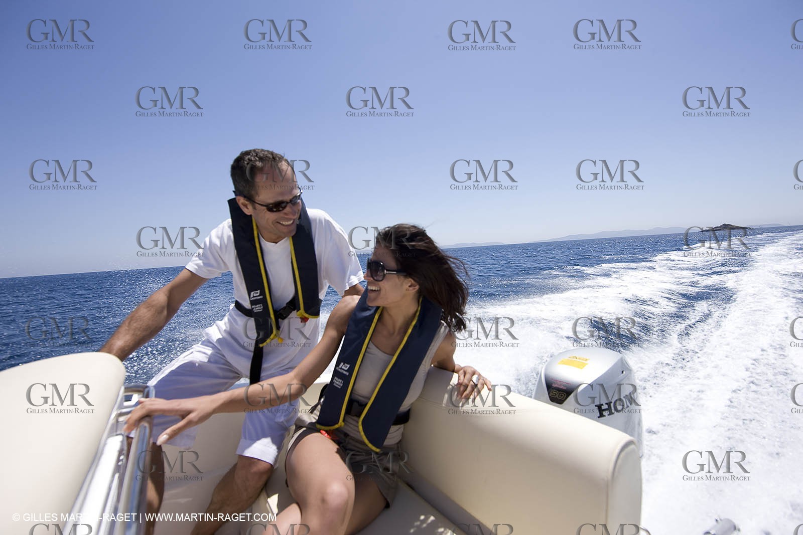 19 06 2008 - Le Lavandou (FRA,83) - Gamme 2008 des moteurs hors bord 4 temps Honda Marine