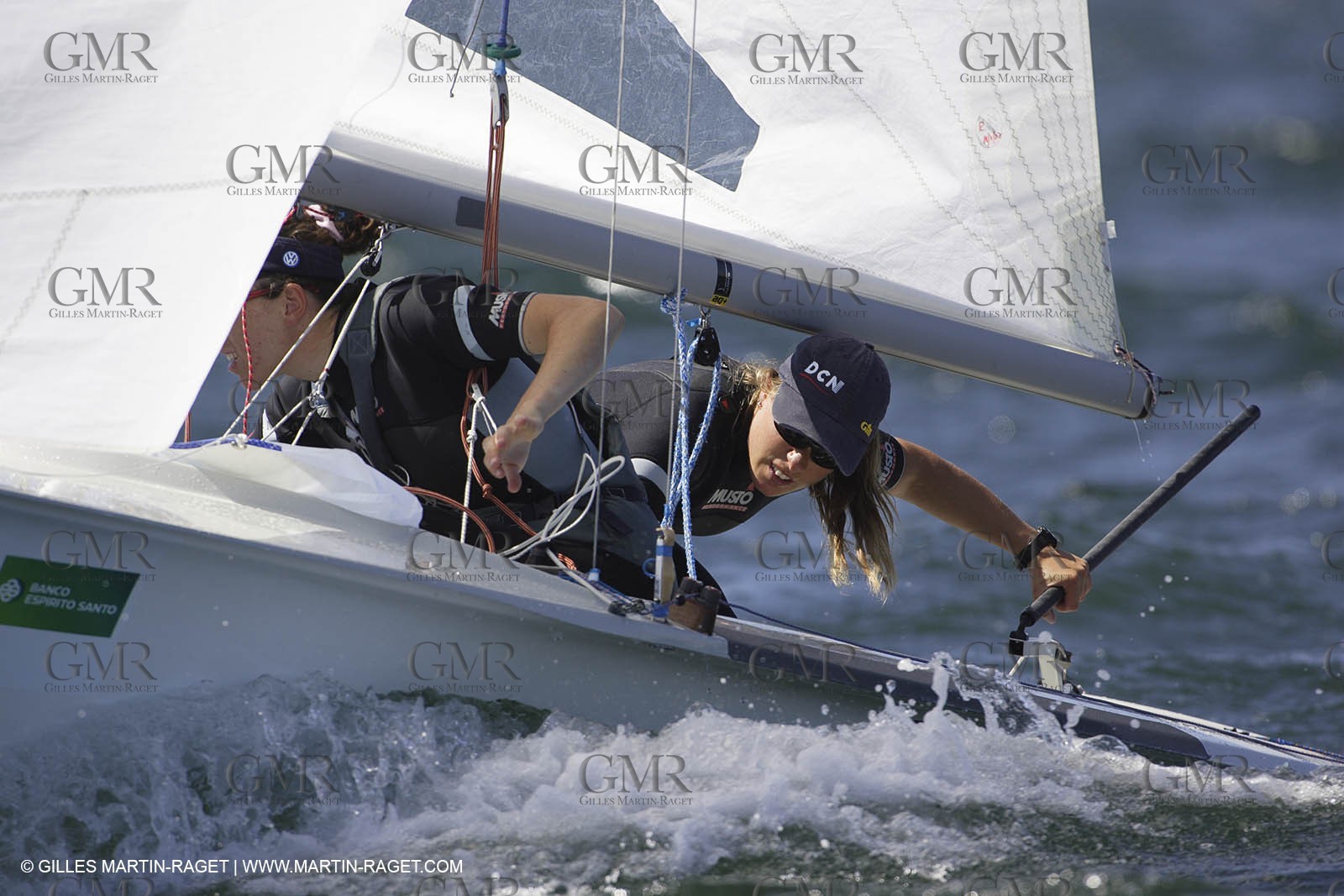 13-05-07 - ISAF SAILING WORLD CHAMPIONSHIPS - CASCAIS 2007  - 470 Women Medal race - FRANCE - Camille Lecointre Gwendolyn Lemaître