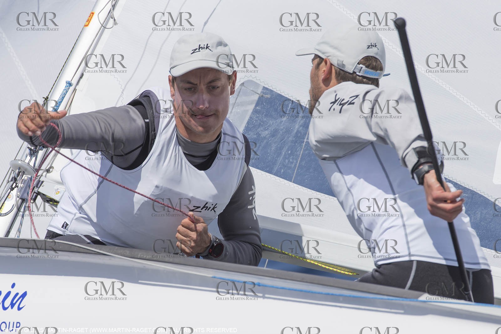 10 04 2015, Marseille (FRA), Yachting Club de la Pointe Rouge - Coupe Internationale de Printemps des 470, Day 3