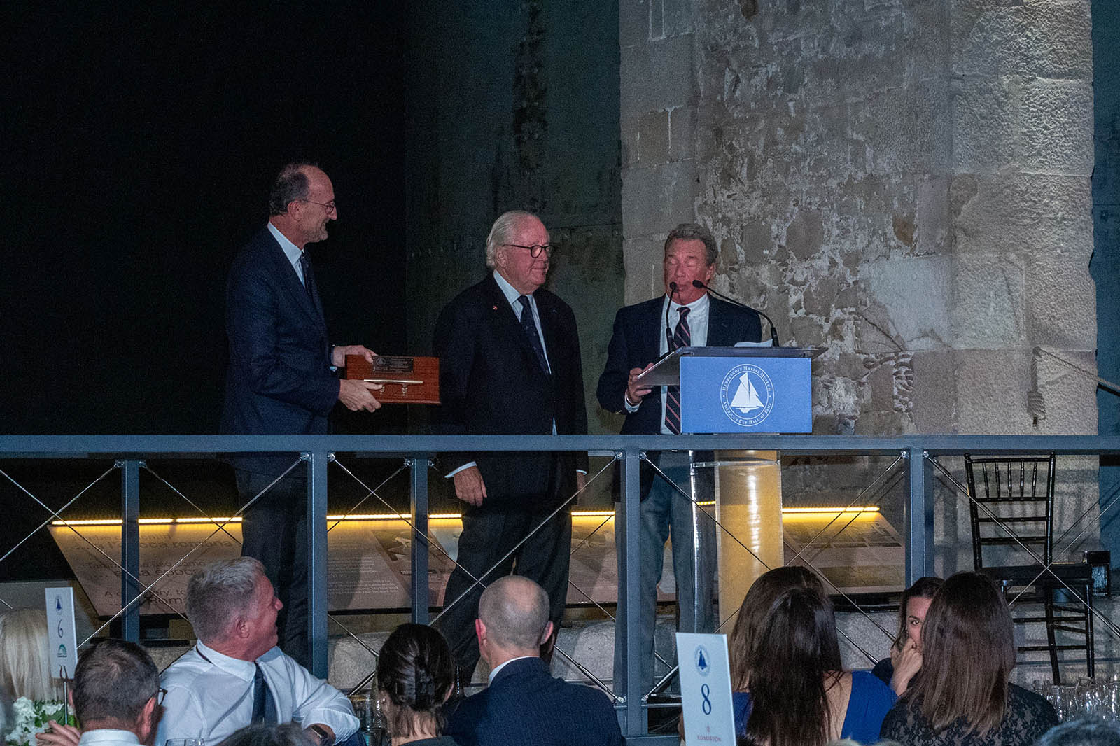 14 10 2024, Barcelona (ESP), Louis Vuitton 37th America's Cup, Final Match, Race Day 3, Hall Of Fame induction ceremony, Loréal