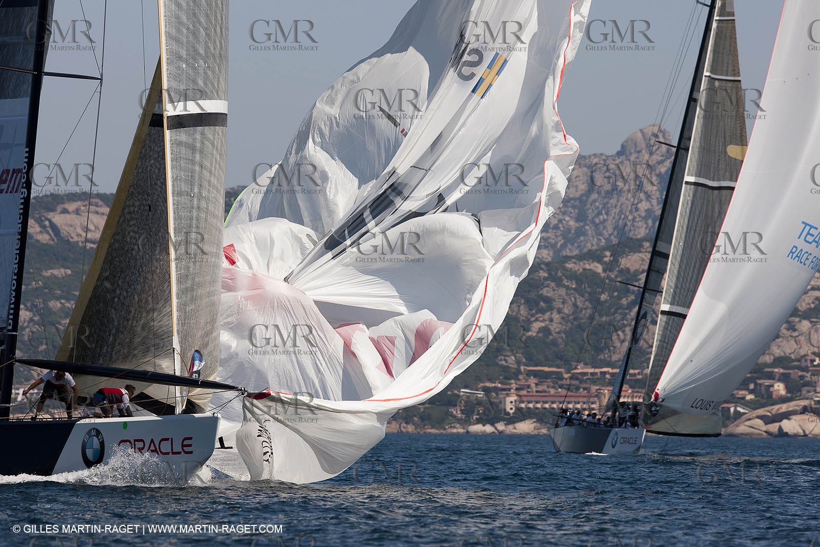 23 05 2010 - La Maddalena (ITA, Sardinia) Louis Vuitton Trophy - BMW ORACLE Racing - Racing Day 2