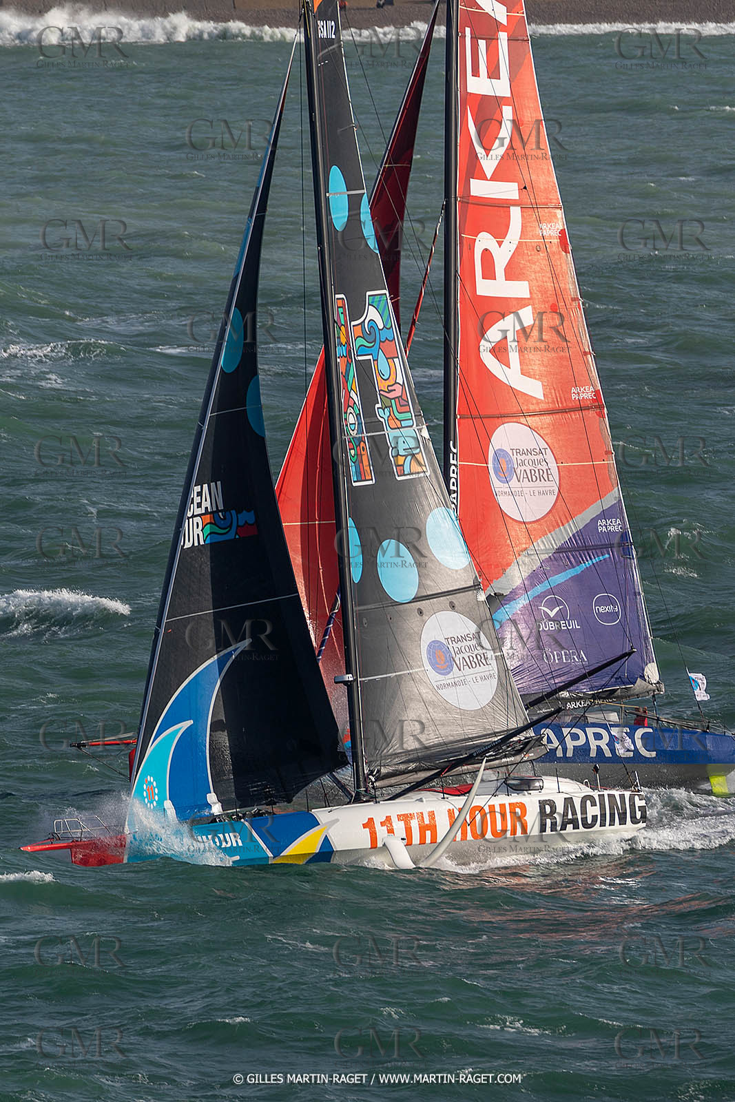 07 11 2021, Le Havre (FRA), Départ Transat Jacques Vabre 2021