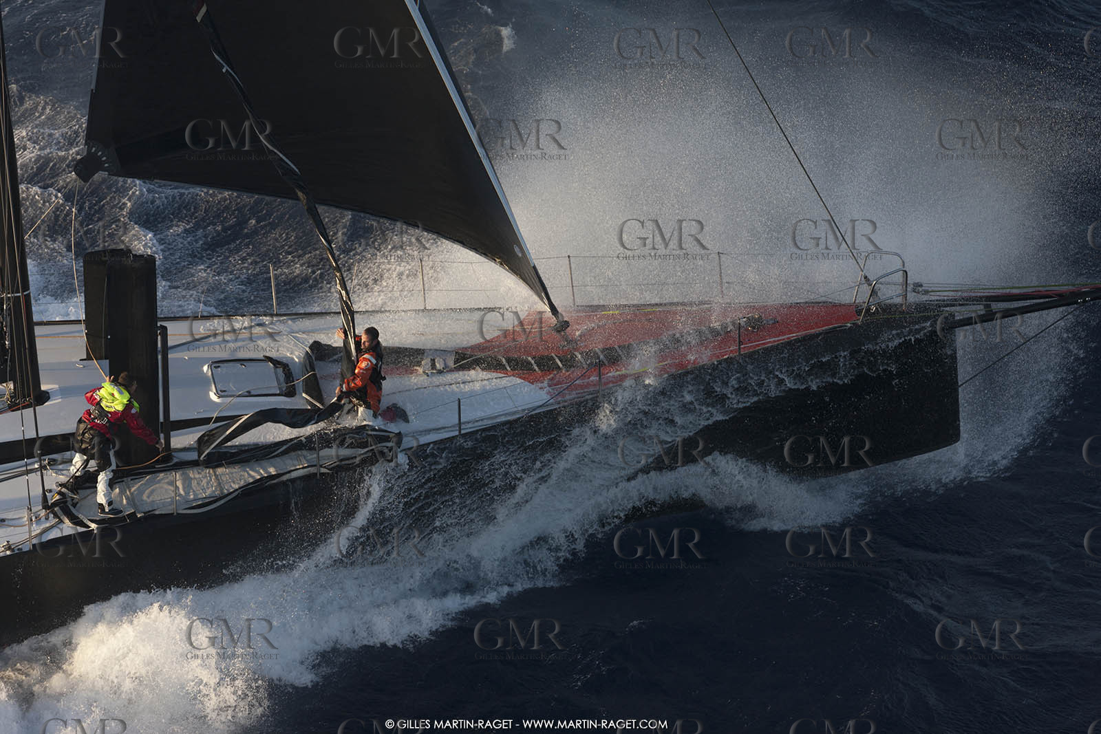 09 10 2017, Calvi (FRA,20), VOR 70 Babsy, Tentative de record autour de la Corse à la voile, skipper Franck Cammas