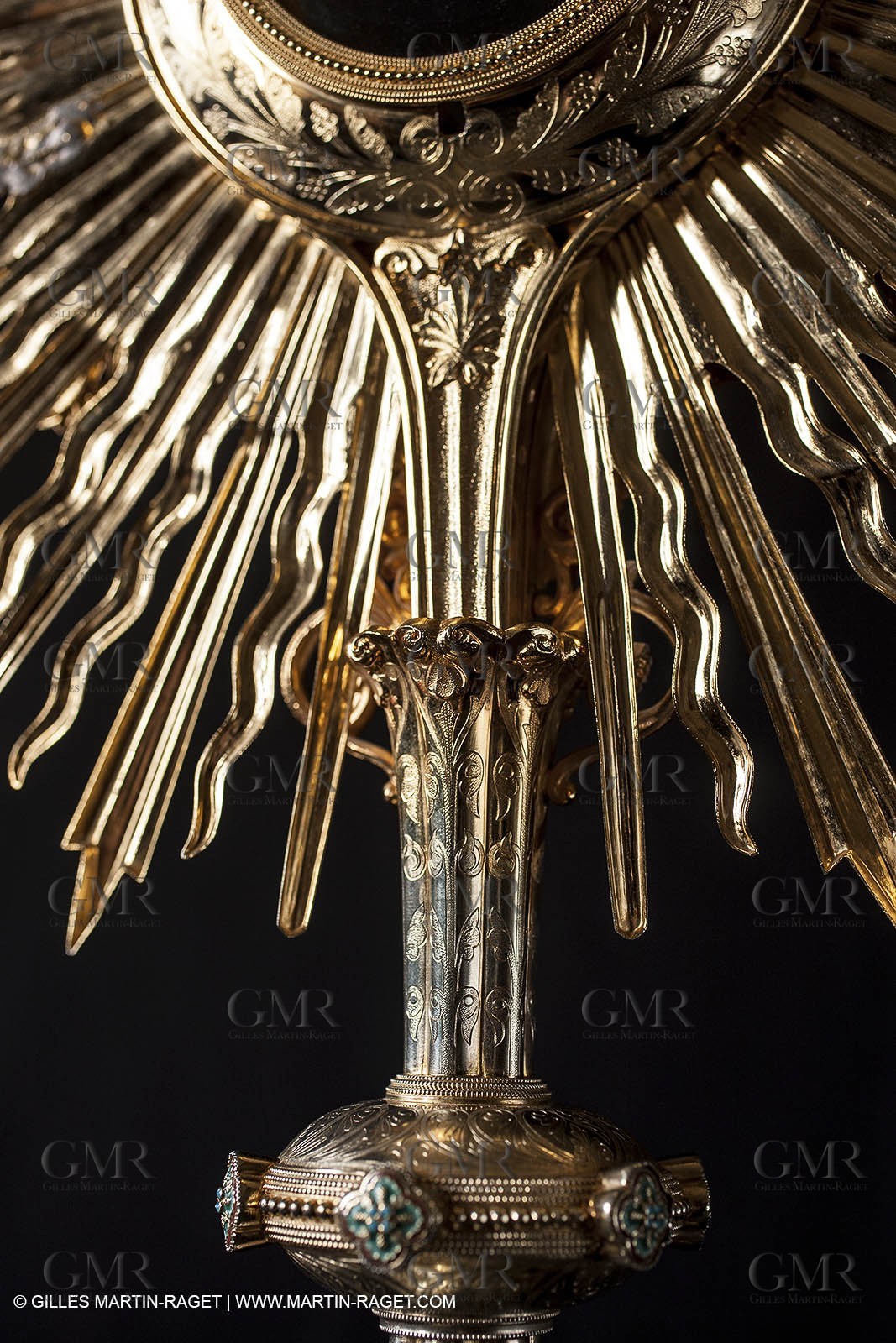 04 02 2013 - Marseille(FRA,13), Notre Dame de la Garde,liturgical silverware