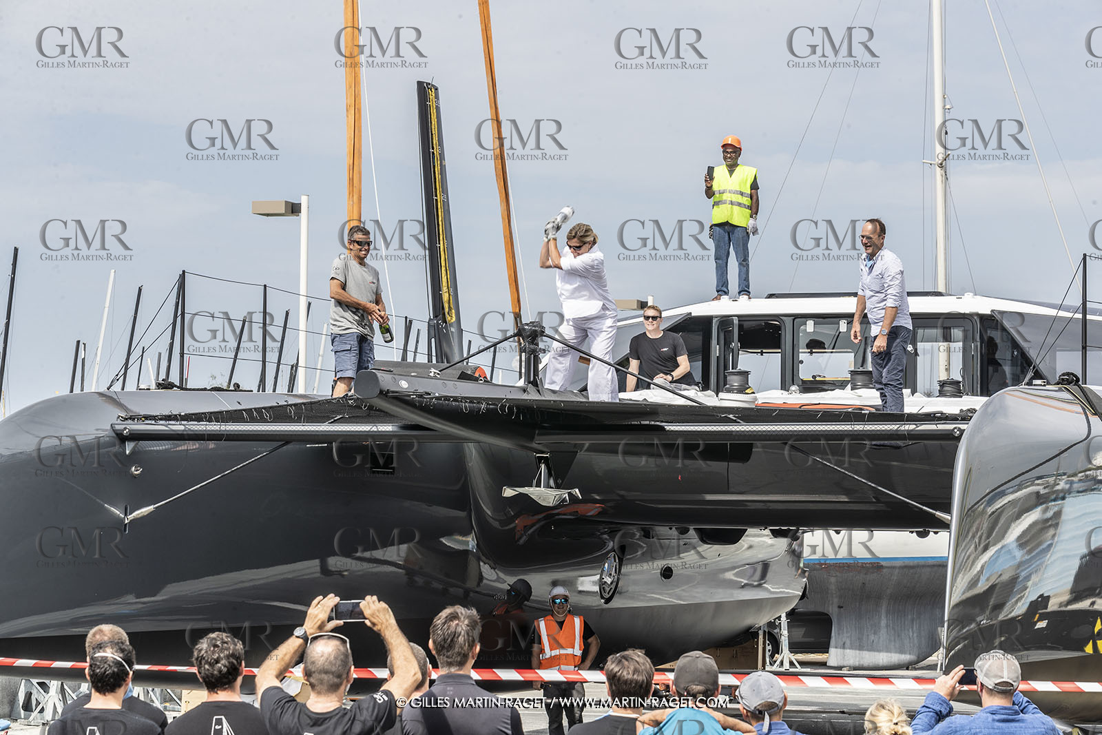 22 07 2020, La Grande Motte (FRA), Gunboat, Gunboat 68 SeaTilt launch