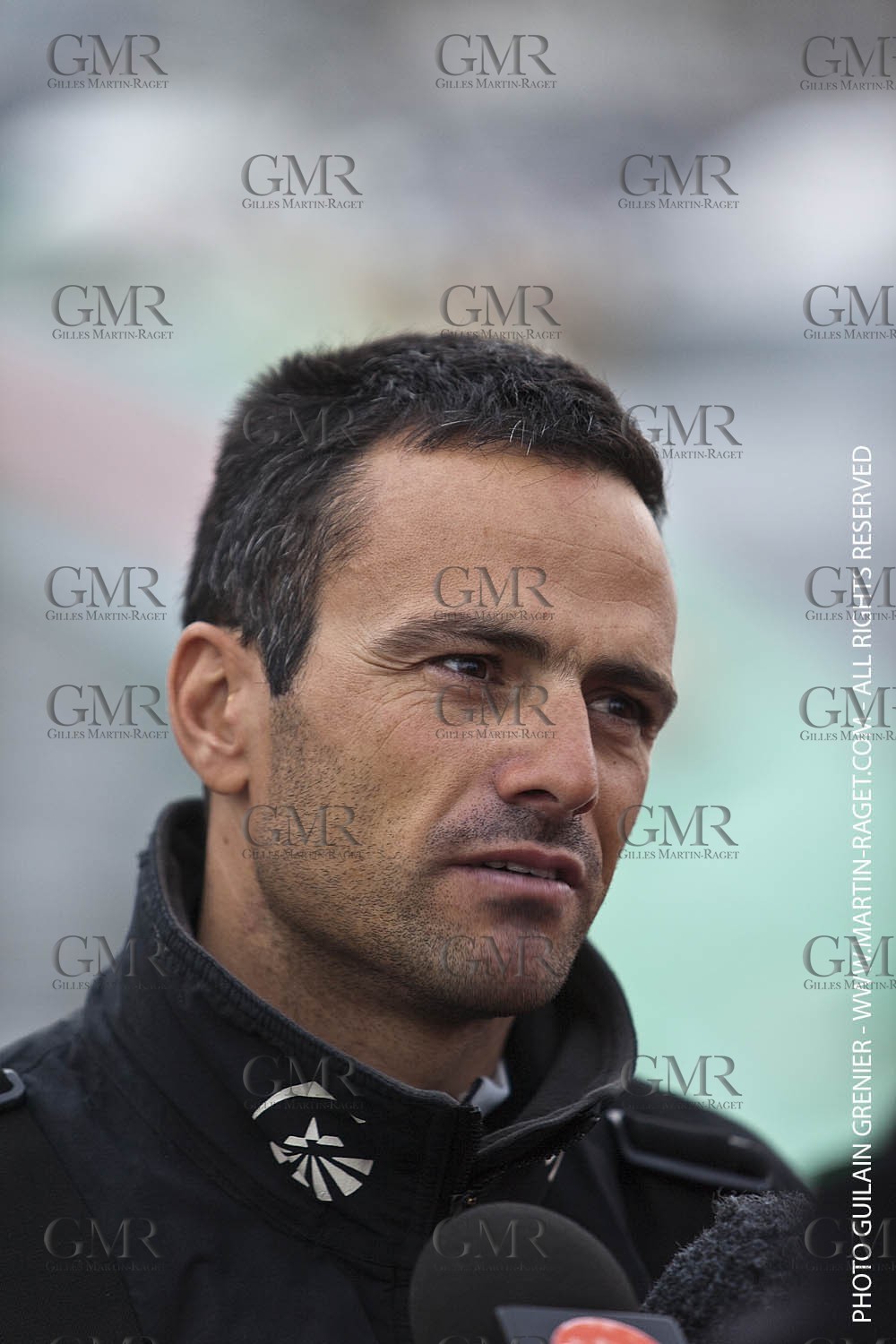 14 05 09 - Marseille - Record de la Méditerranée - Groupama 3 - Franck Cammas - G class - Départ de Marseille pour Carthage