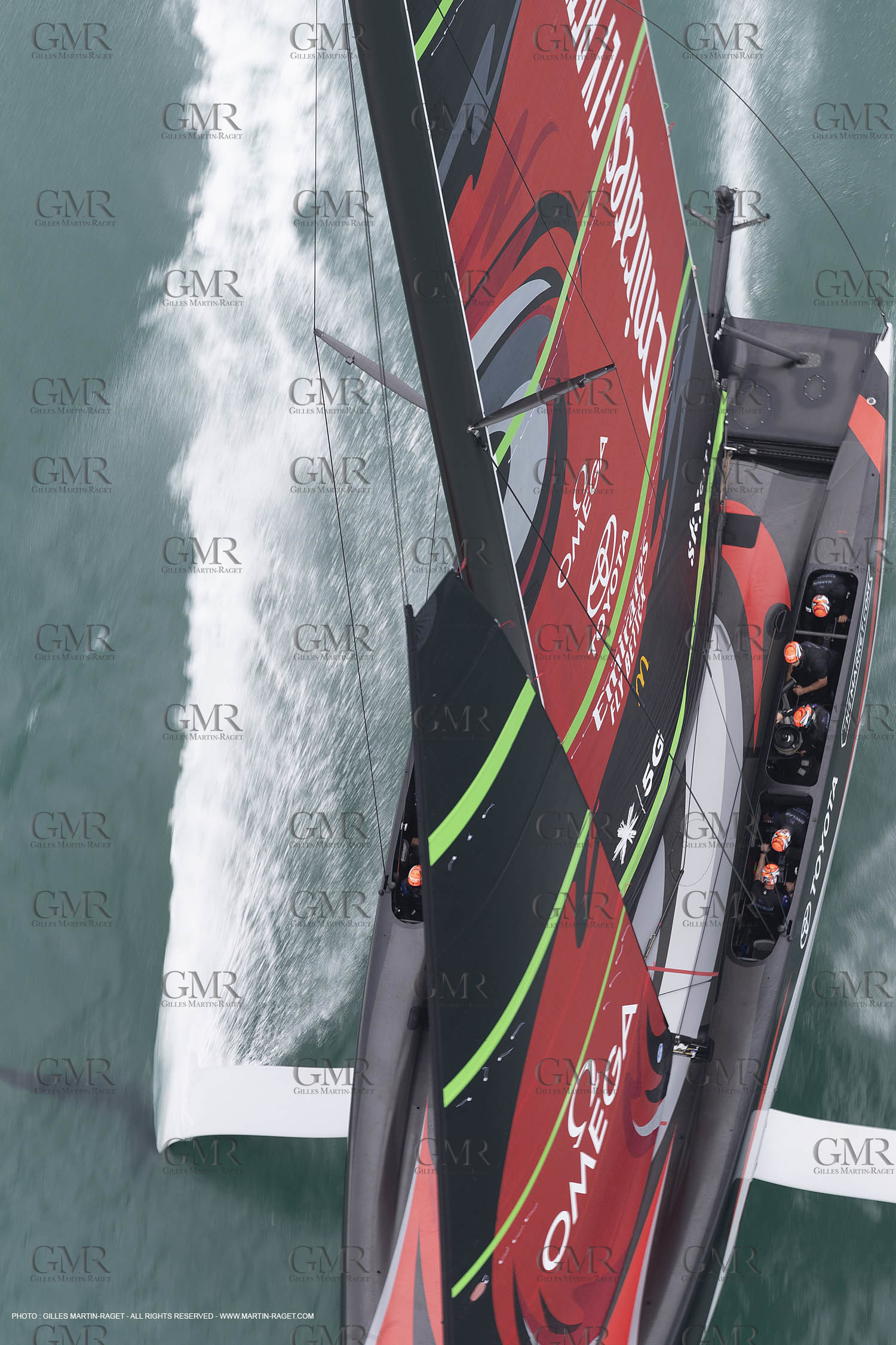 10 12 2020 - Auckland (NZL) - 36th America's Cup - Practice Sessions - Day 2 - Emirates Team New Zealand