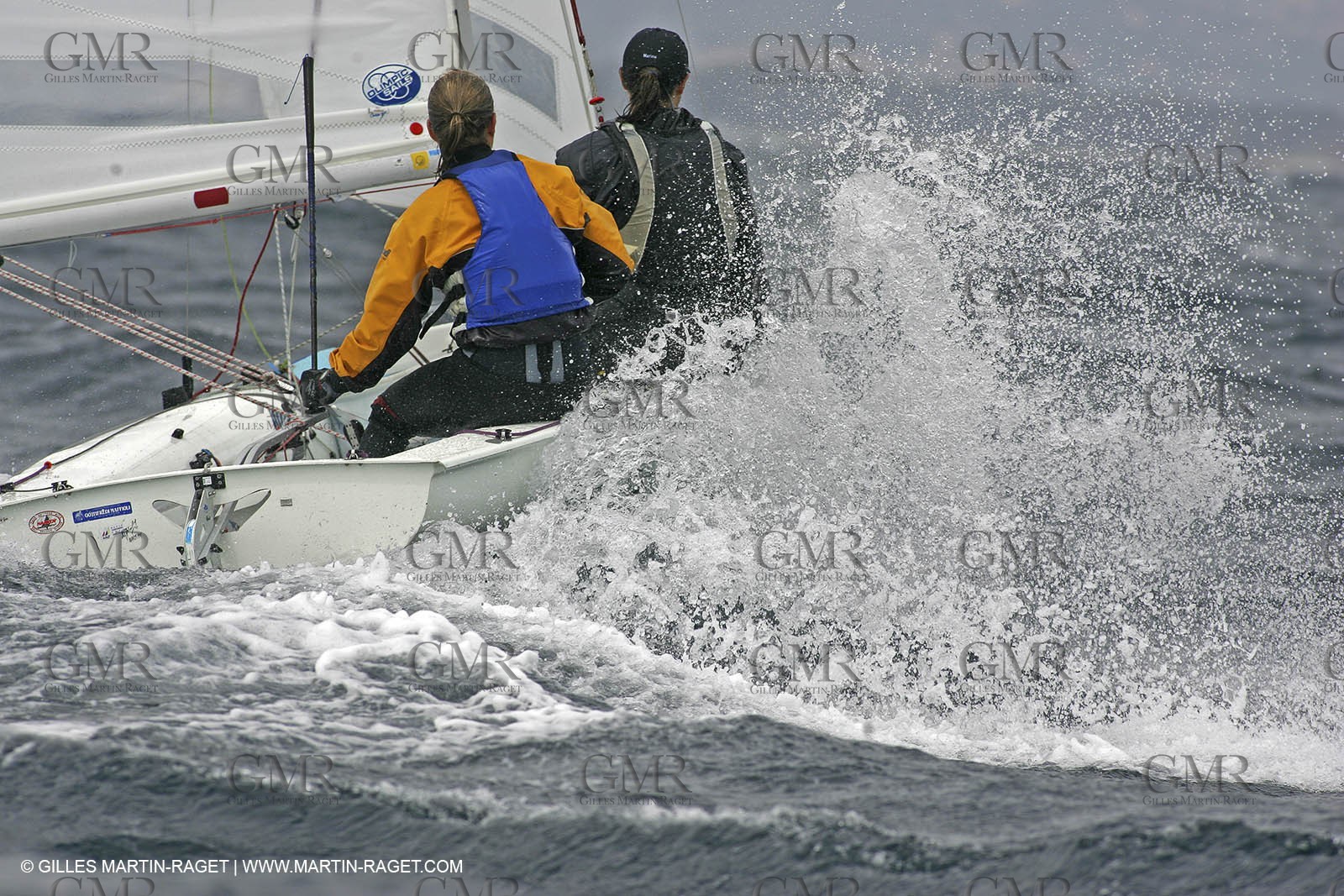 Semaine Olympique Française de Voile 2005 - Jour 1 - 470