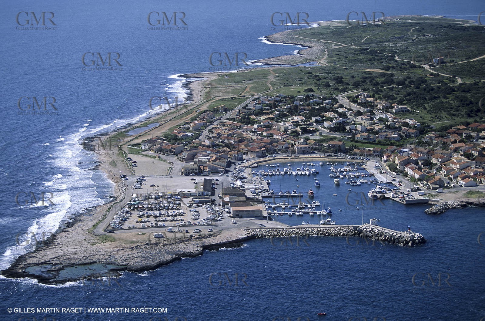 France, Provence, Côte Bleue, Carro