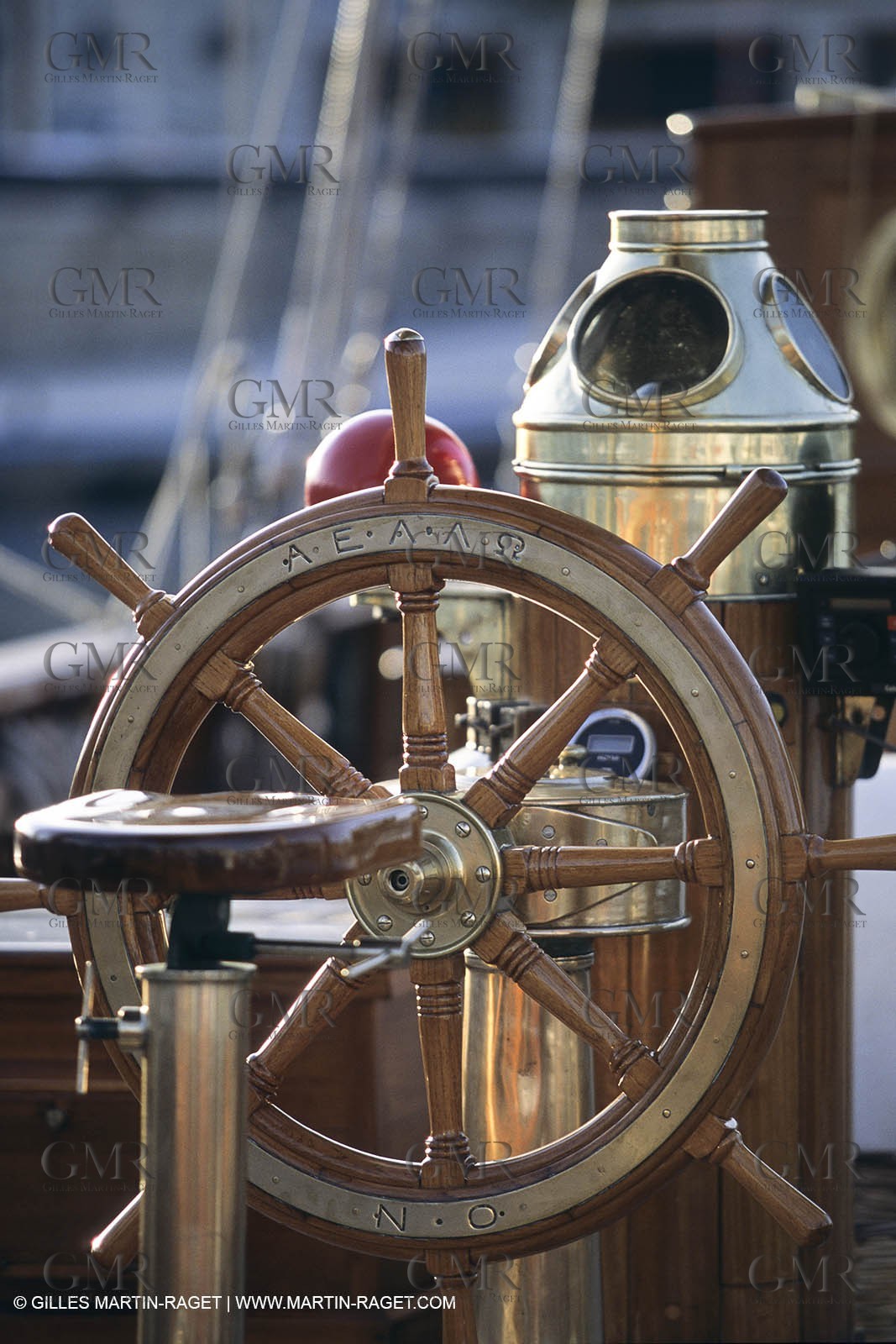 Classic yachts, deck fitting details