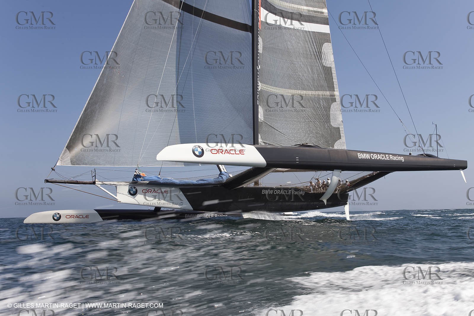 08 08 2009 - San Diego (USA,CA) - 33rd America's Cup - BMW ORACLE Racing - 90 ft Trimaran testings