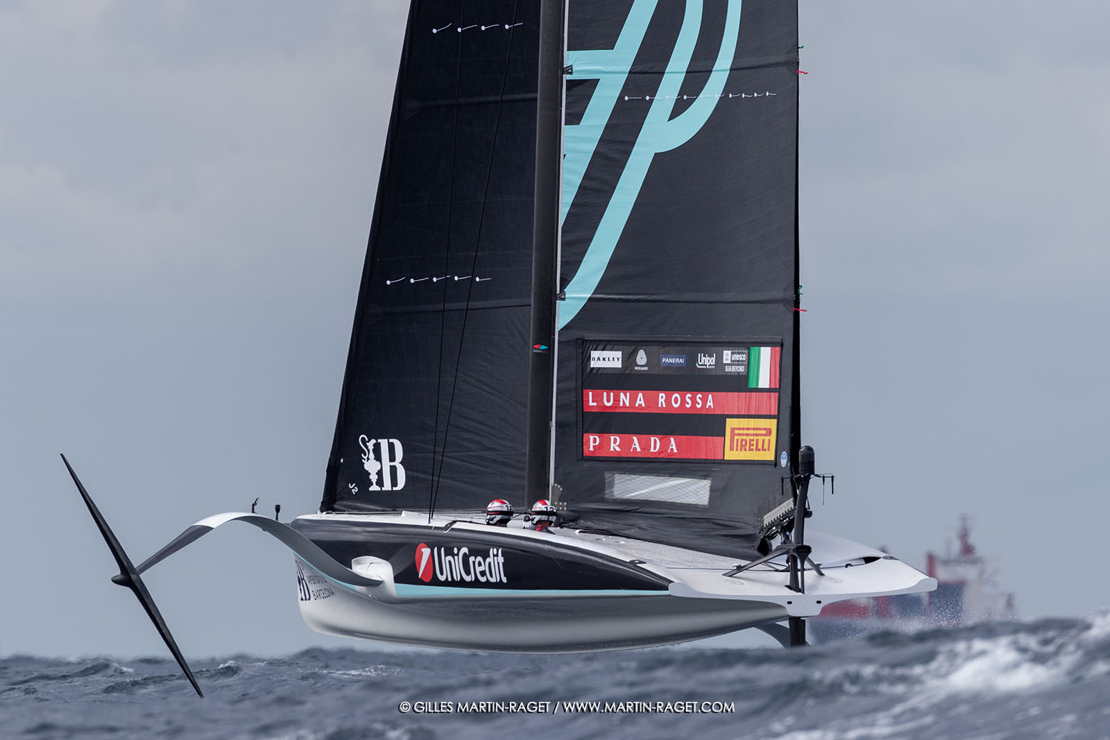 18 09 2024, Barcelona (ESP), Unicredit Youth America's Cup, Race Day 2