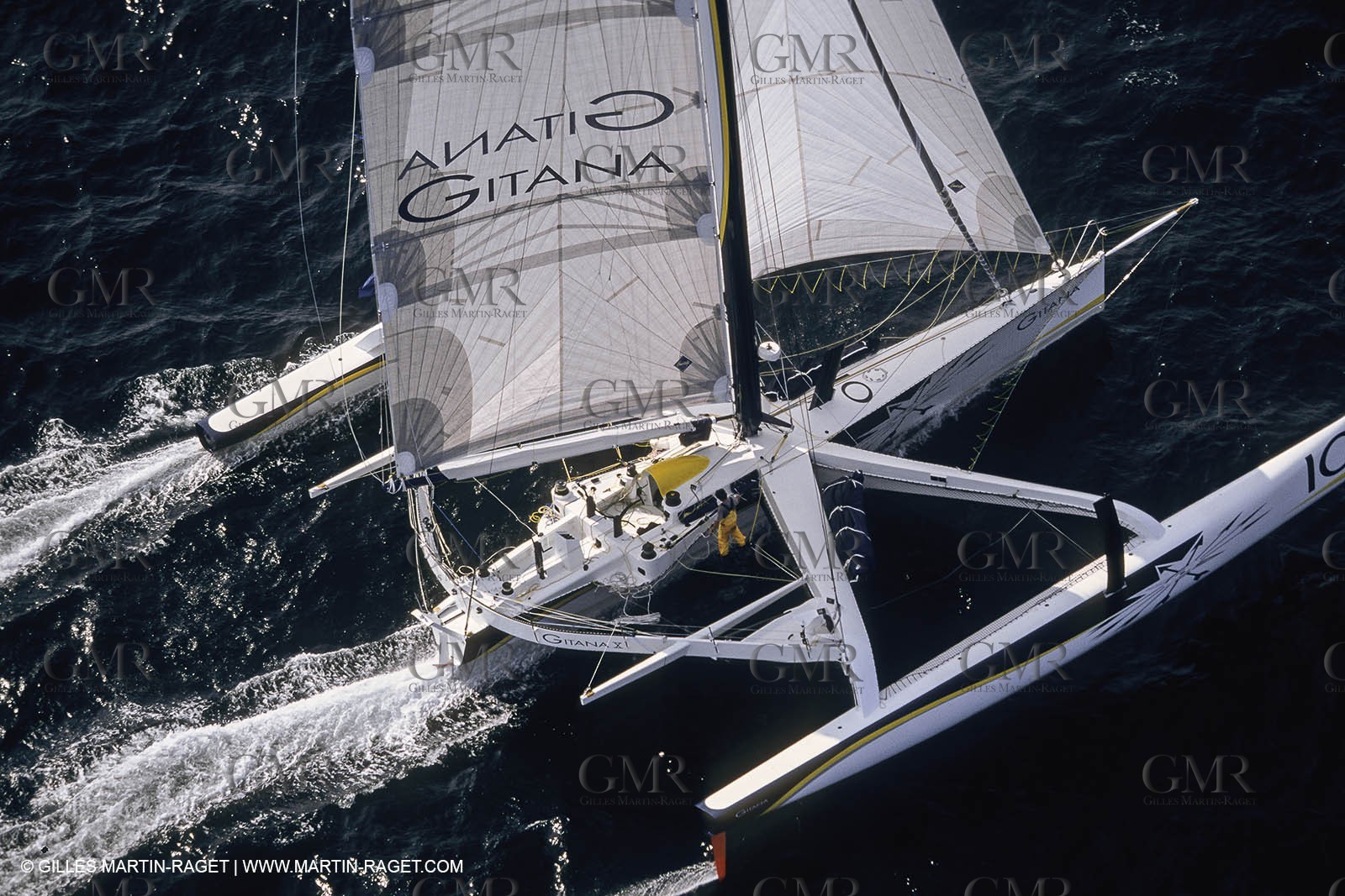 Yacht Racing, Multihull, ORMA 60, Lionel Lemonchois, Gitana