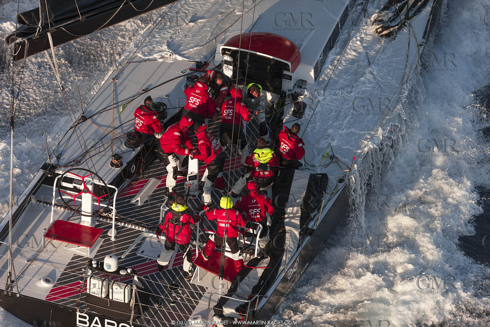 09 10 2017, Calvi (FRA,20), VOR 70 Babsy, Tentative de record autour de la Corse à la voile, skipper Franck Cammas