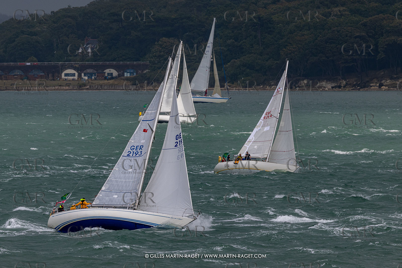26 07 2025, Cowes (UK, IOW), Admiral's Cup 2025, Rolex Fastnet Race start,