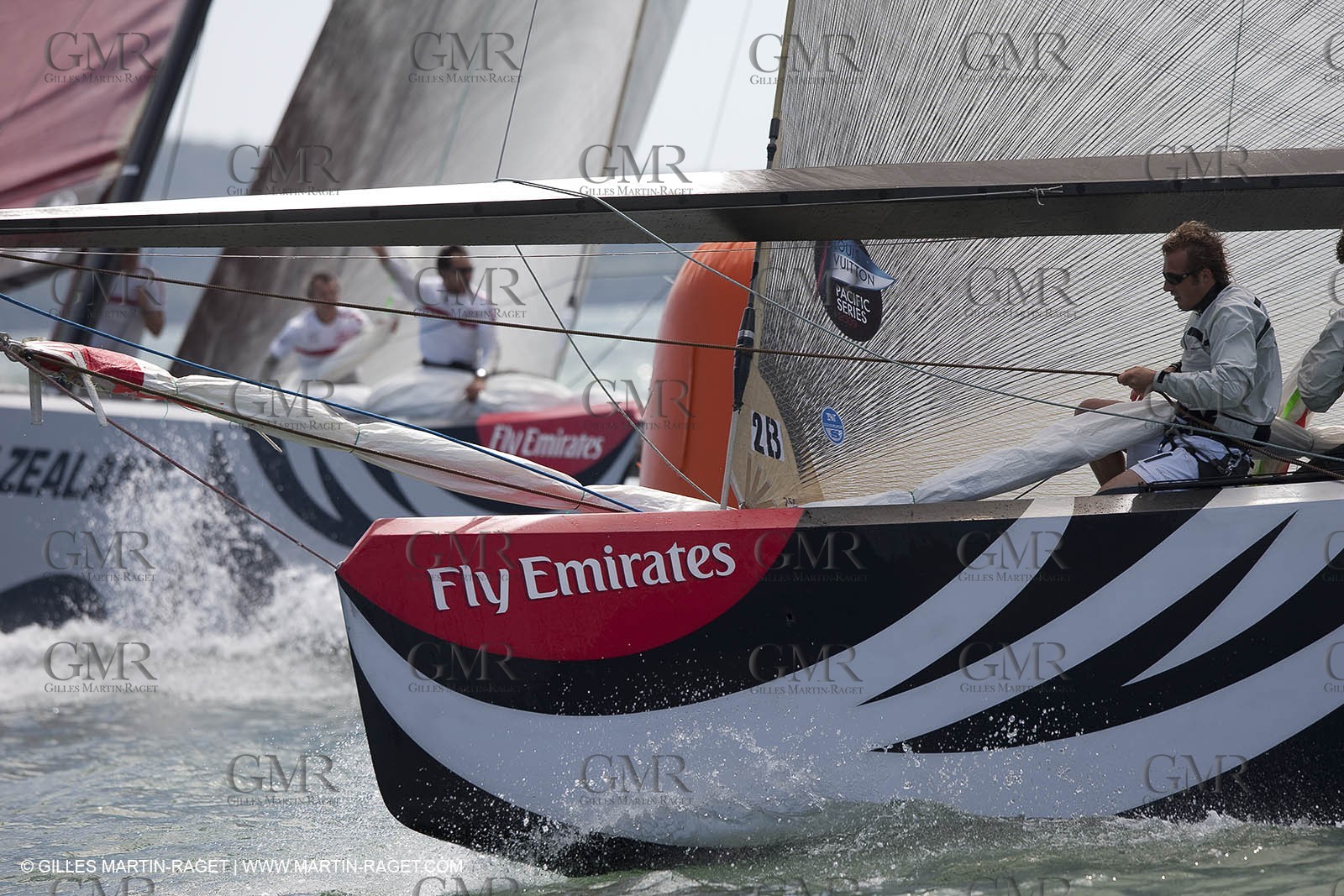 08 02 2009 - Auckland (NZL) -  Louis Vuitton Pacific Series -  Racing Day 8 - Round Robin 2