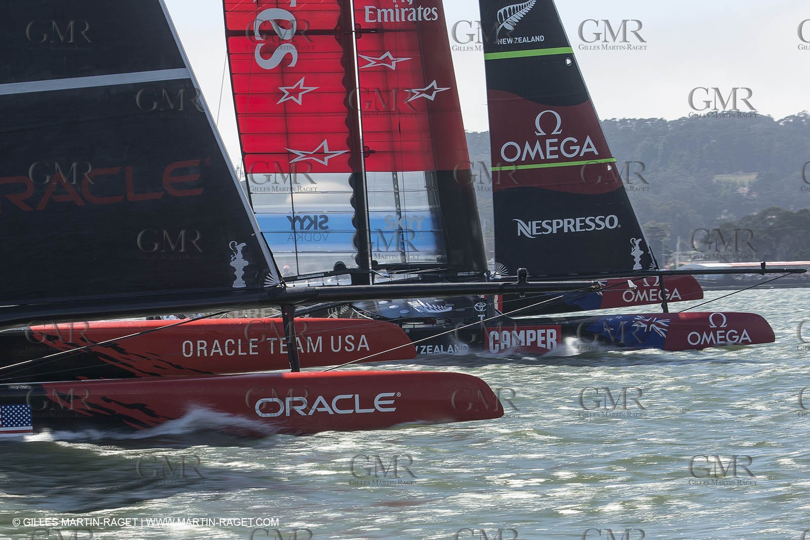 08 09 2013 - San Francisco (USA,CA) - 34th America's Cup - Final Match - Race Day 2