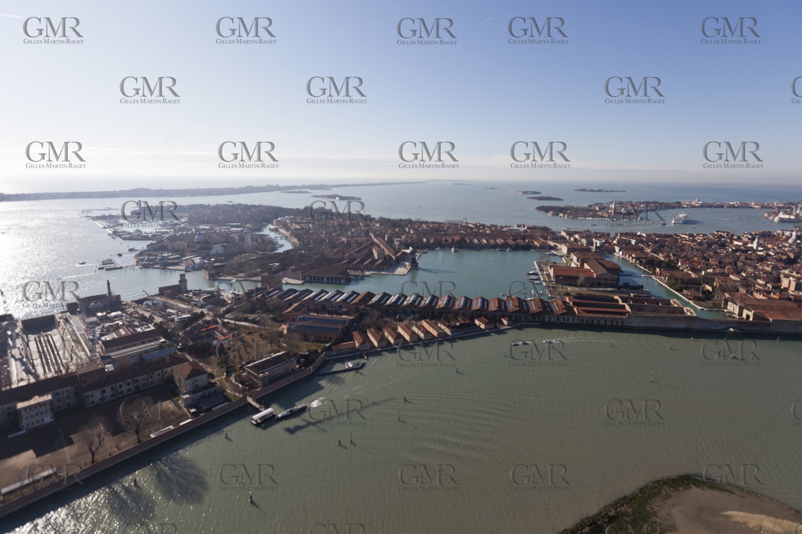 20 02 2012 - Venezia (ITA) - 34th America'sCup - Venezia 2012 America's Cup World Series - The Arsenale where the AC45 moorings, public village, media center and Club 45 will be located