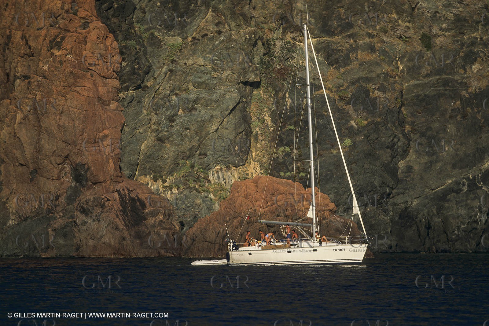 sailing, cruising, monohull at the mooring