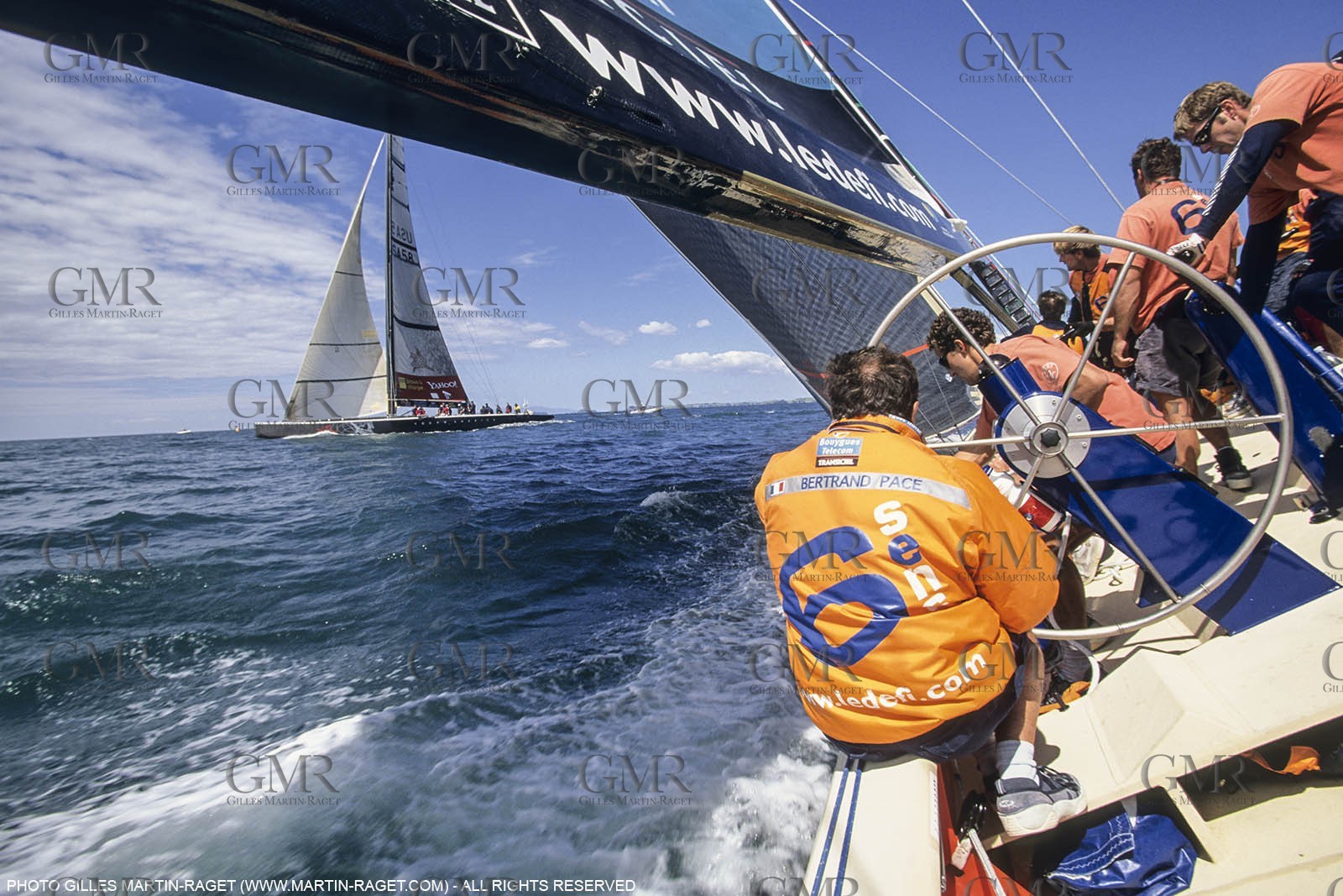 Yacht racing, 30th America's Cup 2000, Auckland (NZL), Le Défi, 6ème Sens