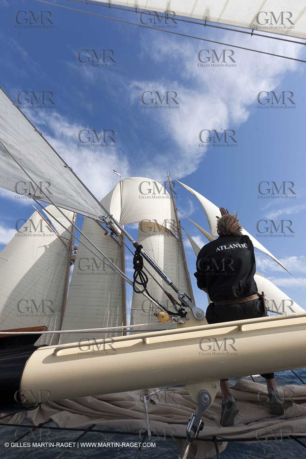 30 09 2010 - SainTropez (FRA,13) - Voiles de Saint Tropez 2010 - A bord Atlantic