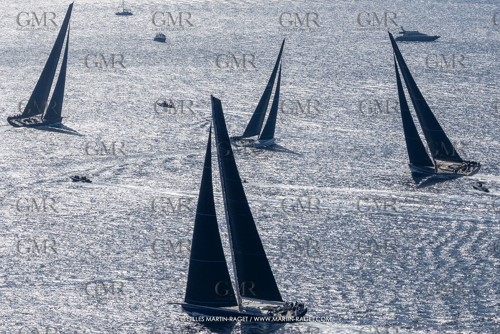 04 10 2025, Saint-Tropez (FRA), Les VoIles de Saint-Tropez 2025, Race Day 6