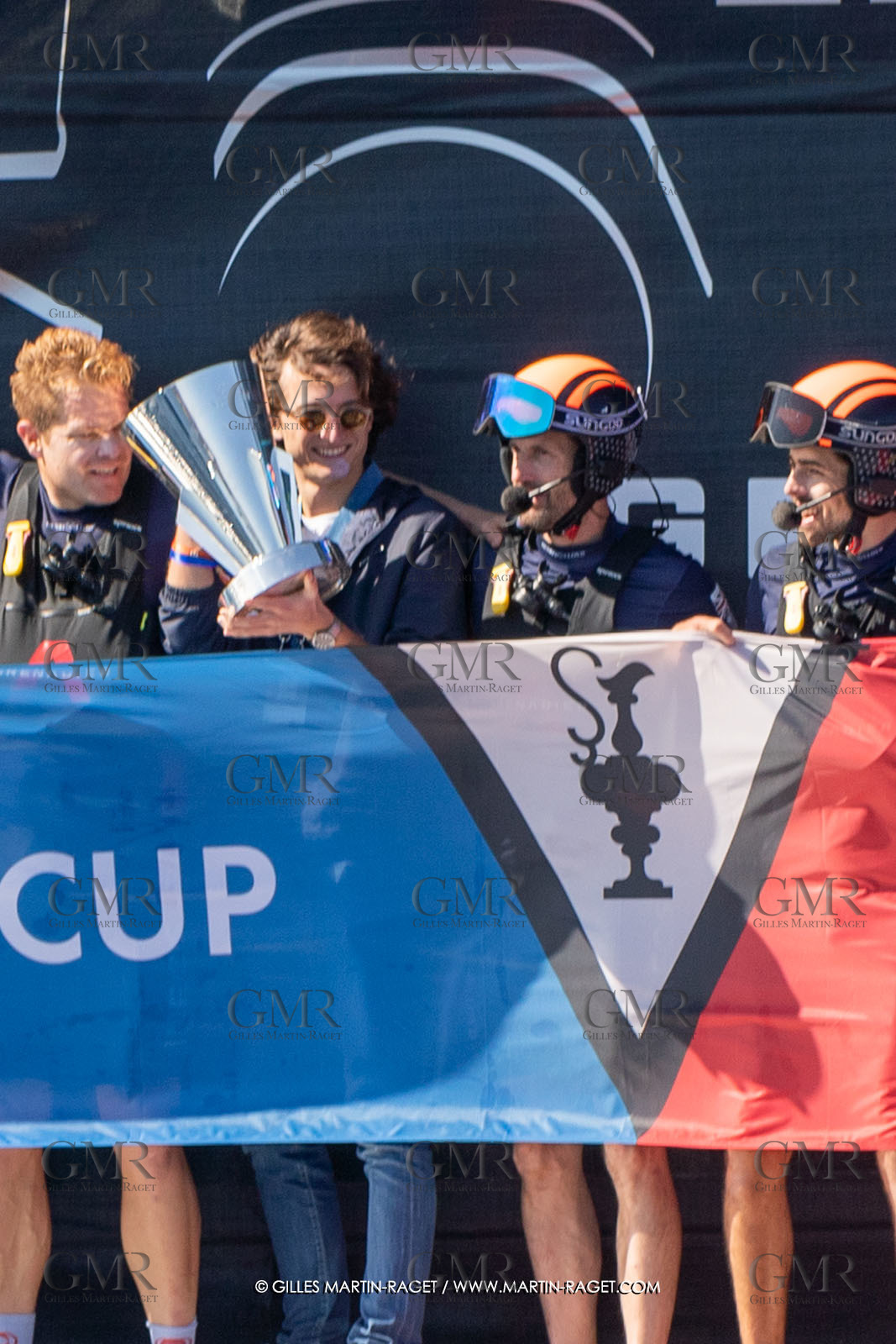 04 10 2024, Barcelona (ESP), 37th America's Cup, Louis Vuitton Cup Final, Race Day 7