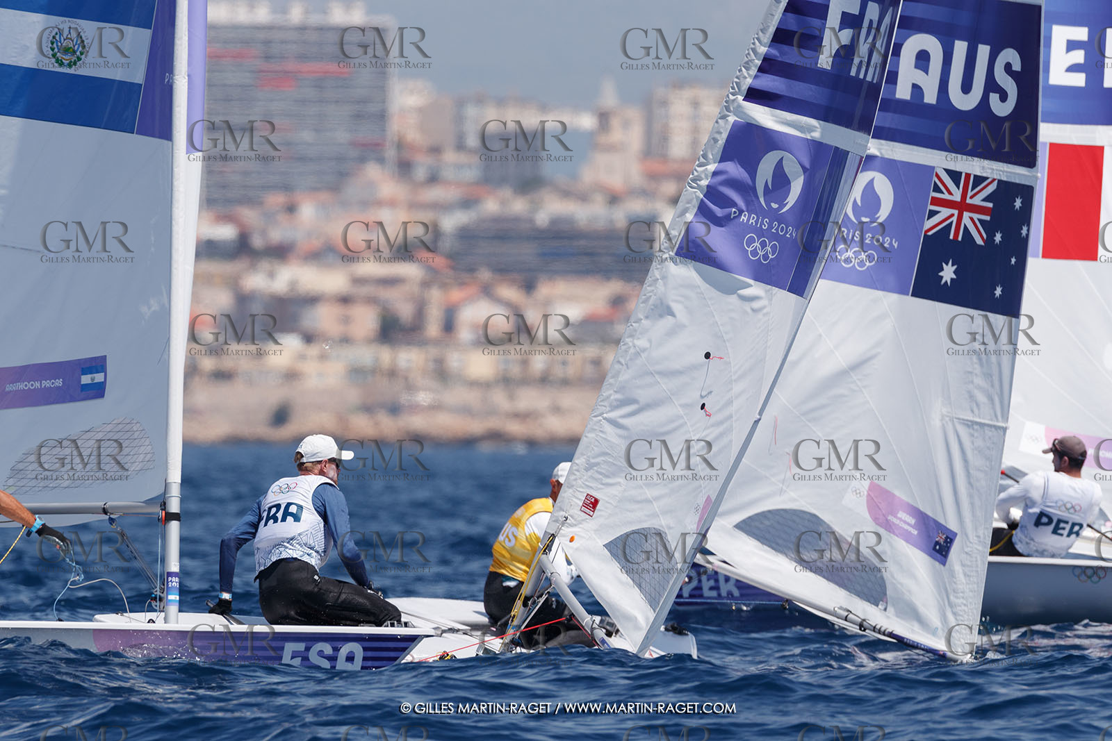 03 08 2024, Marseille (FRA), Paris 2024 Olympic Games, Sailing, Race Day 7