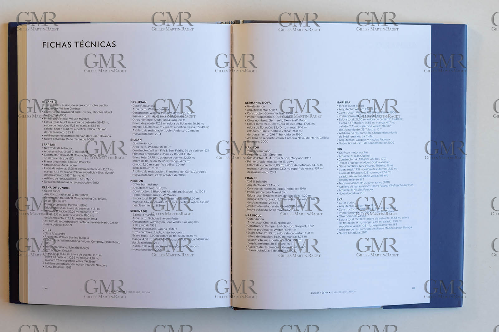 Marseille, 31 01 2023, Veleros de Leyenda, François Chevalier, photographies de Gilles Martin-Raget, Blume (version en langue espagnole de Voiliers de Rêve,  Le Chêne