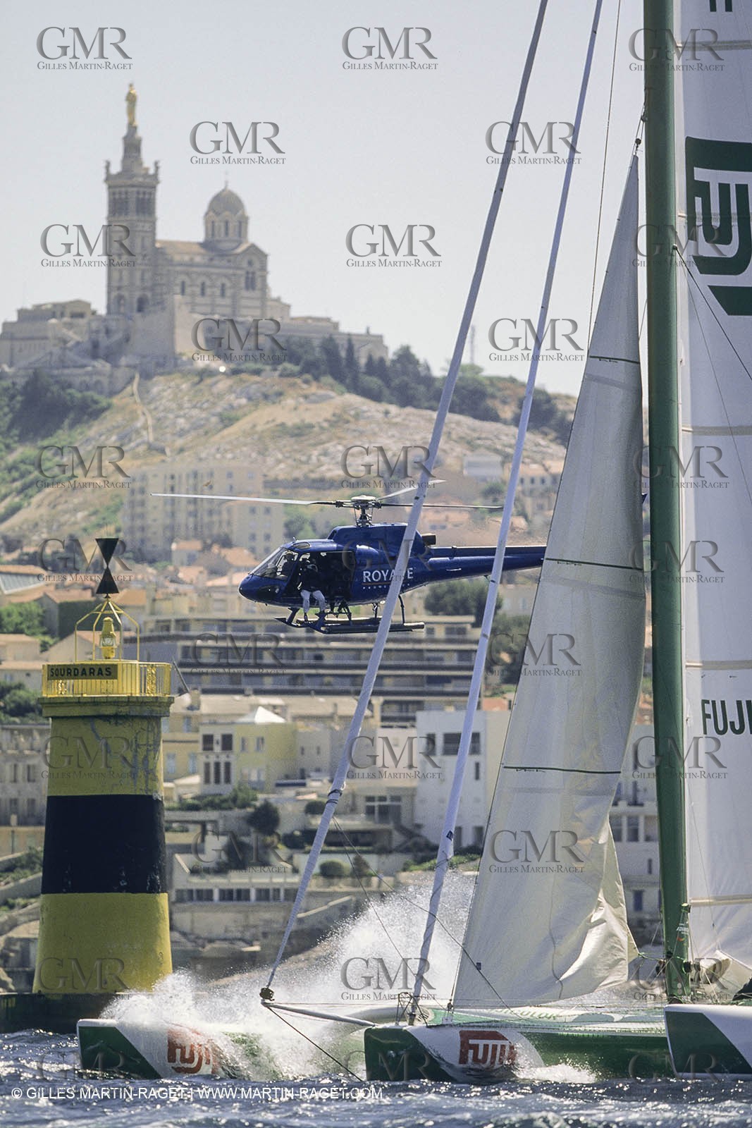 Yacht Racing, Multihull, ORMA 60, Loick Peyron, Fujicolor