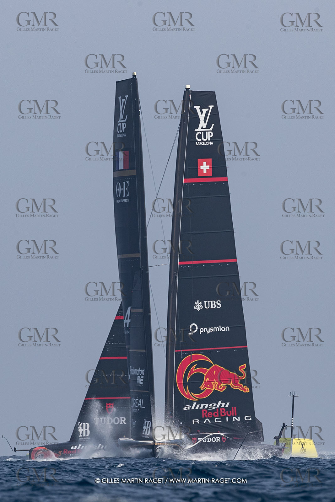 22 08 2024, Barcelona (ESP), Louis Vuitton 37th America's Cup, Louis Vuitton Preliminary Regatta, Race Day 1