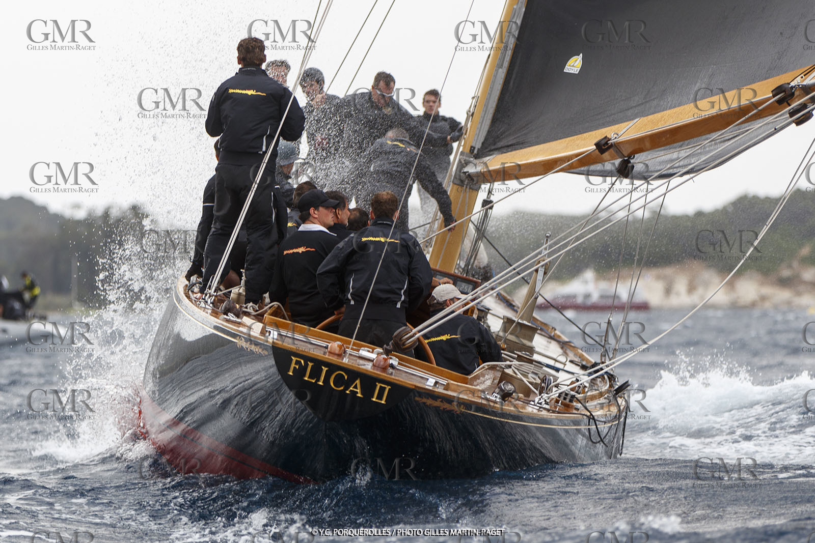 19 06 2024, Porquerolles Island (FRA), Championnat du monde des 12 m JI 2024, Race Day 1